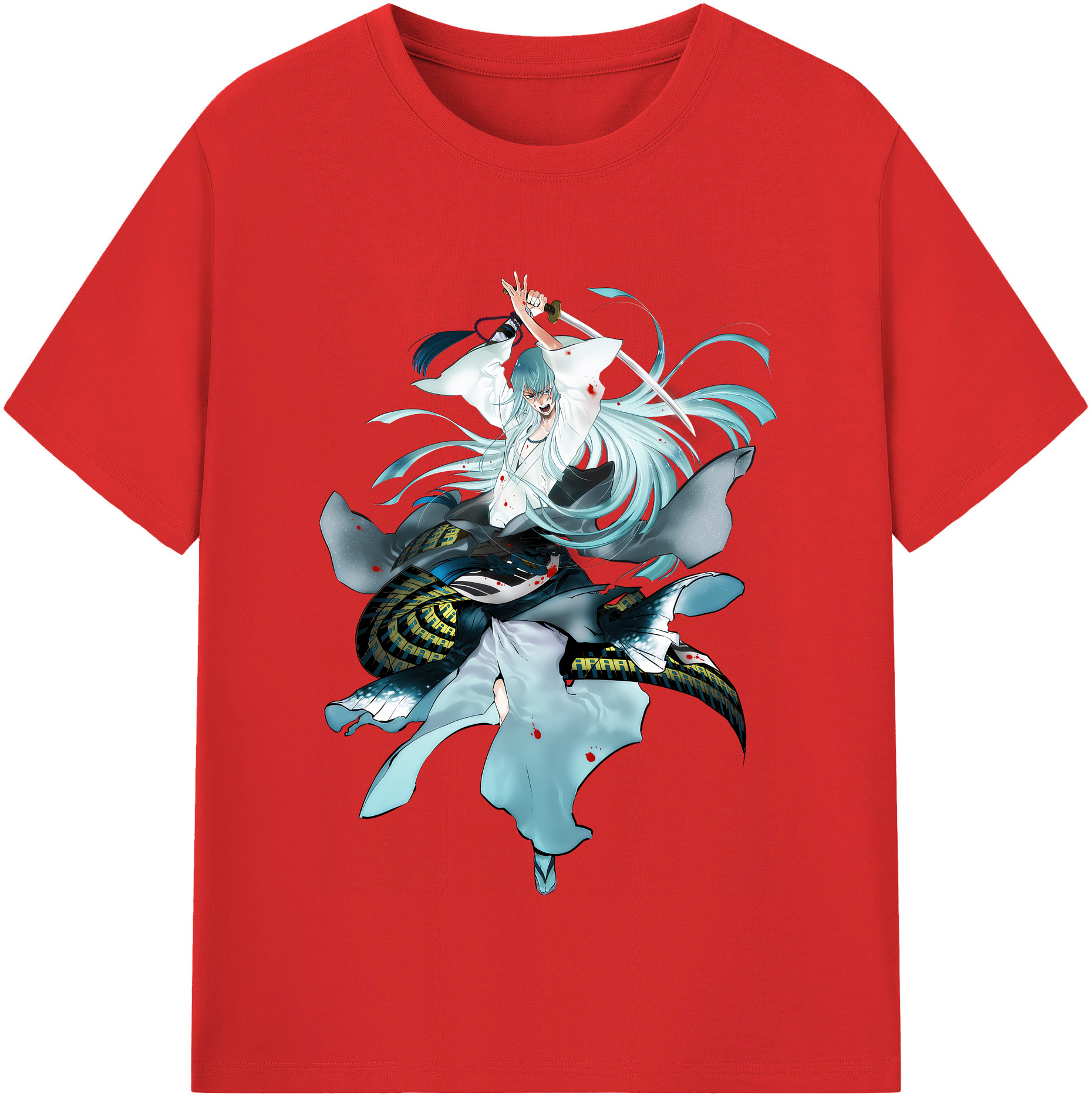 （画像用） 刀剣乱舞 Touken Ranbu レディースカジュアルプリントTシャツ（綿100％）