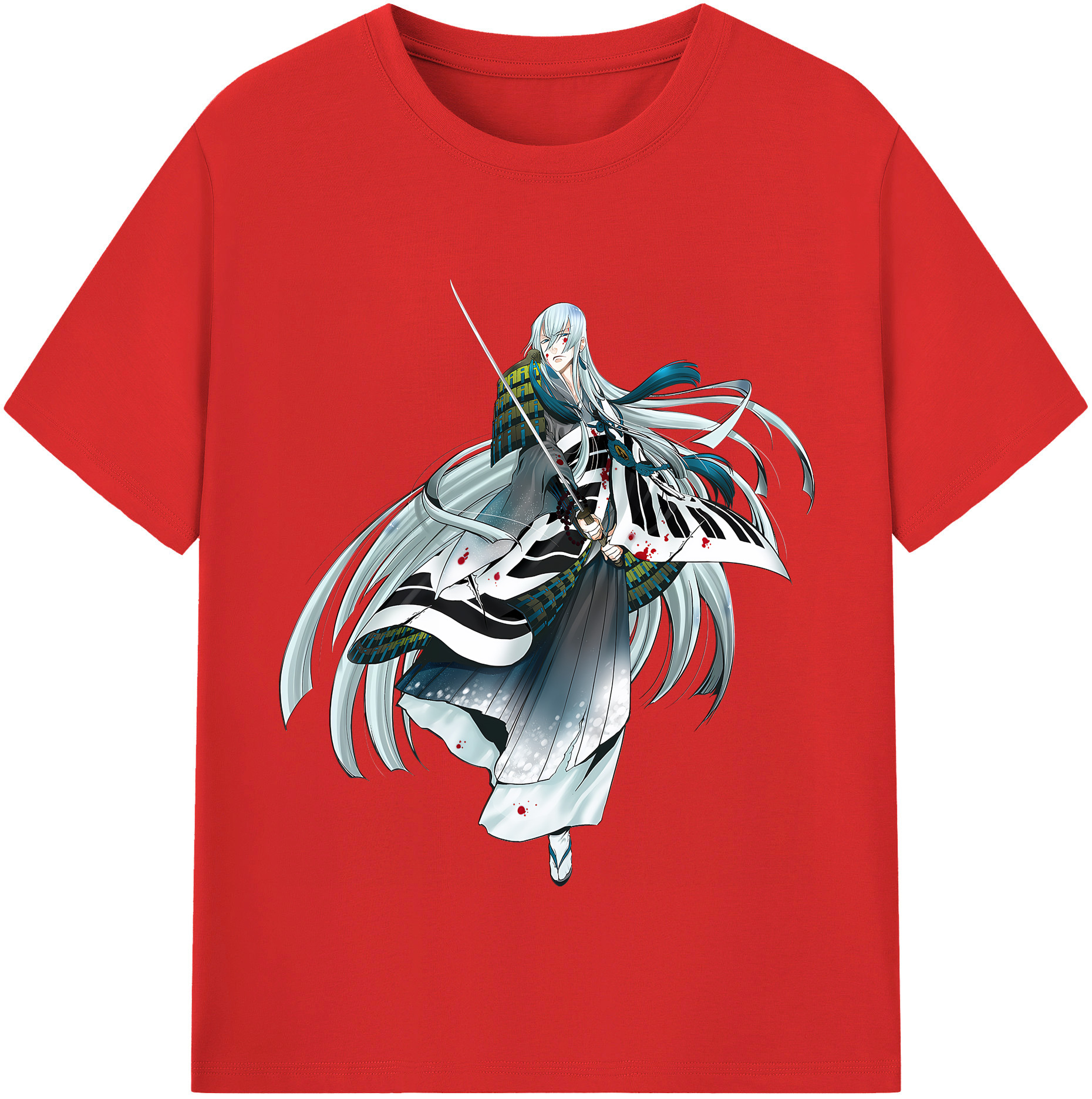 （画像用） 刀剣乱舞 Touken Ranbu レディースカジュアルプリントTシャツ（綿100％）