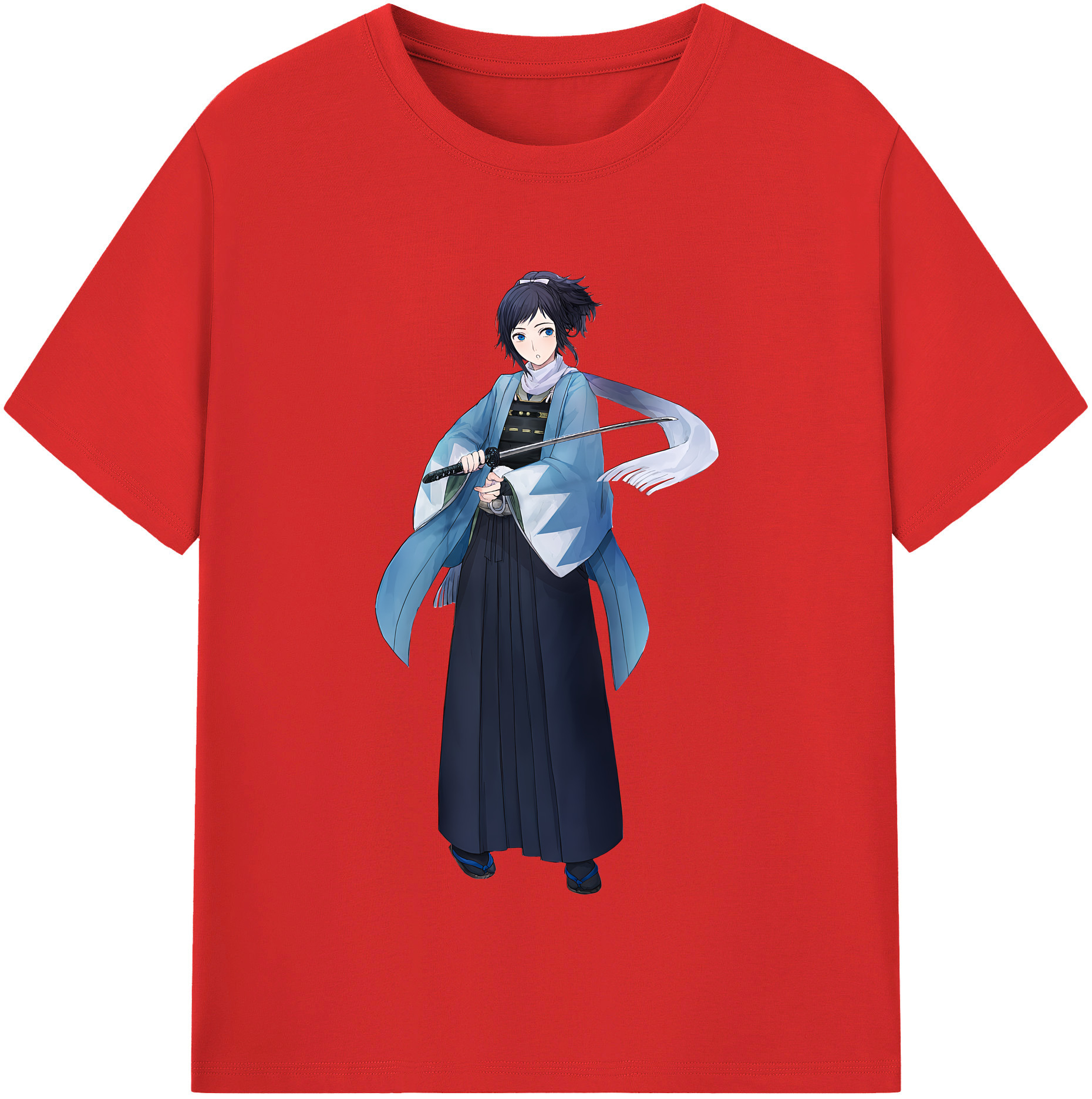 （画像用） 刀剣乱舞 Touken Ranbu レディースカジュアルプリントTシャツ（綿100％）