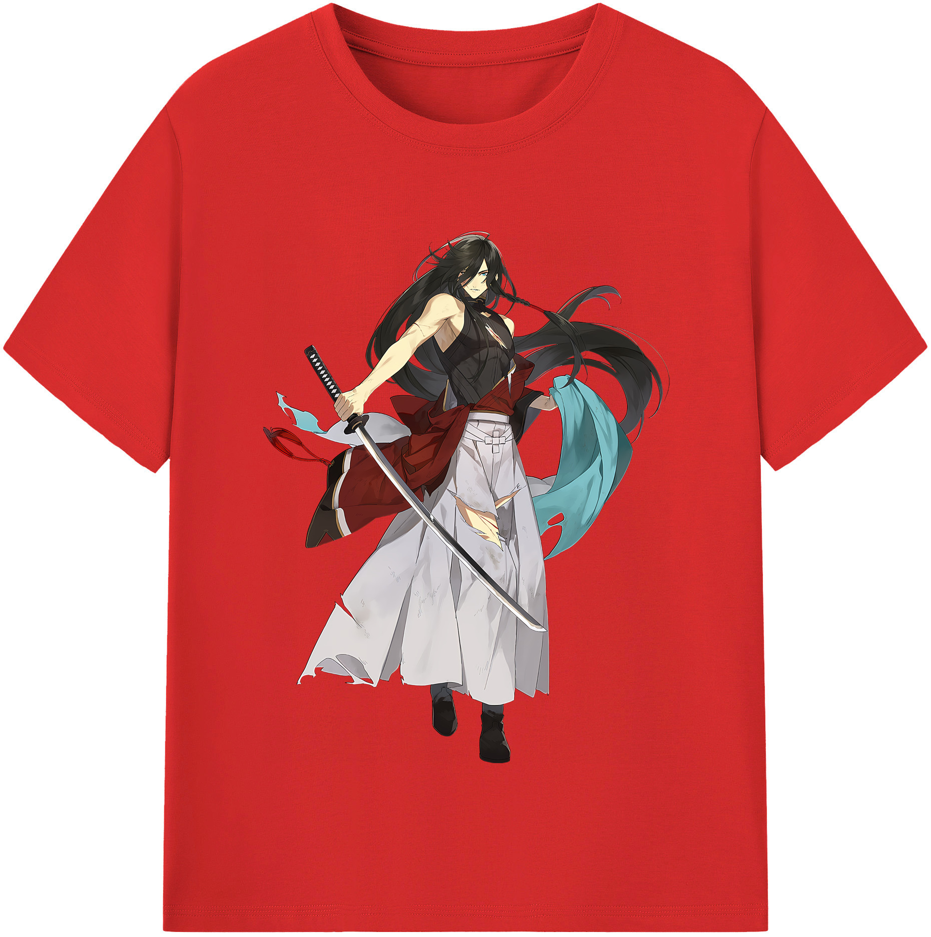 （画像用） 刀剣乱舞 Touken Ranbu レディースカジュアルプリントTシャツ（綿100％）