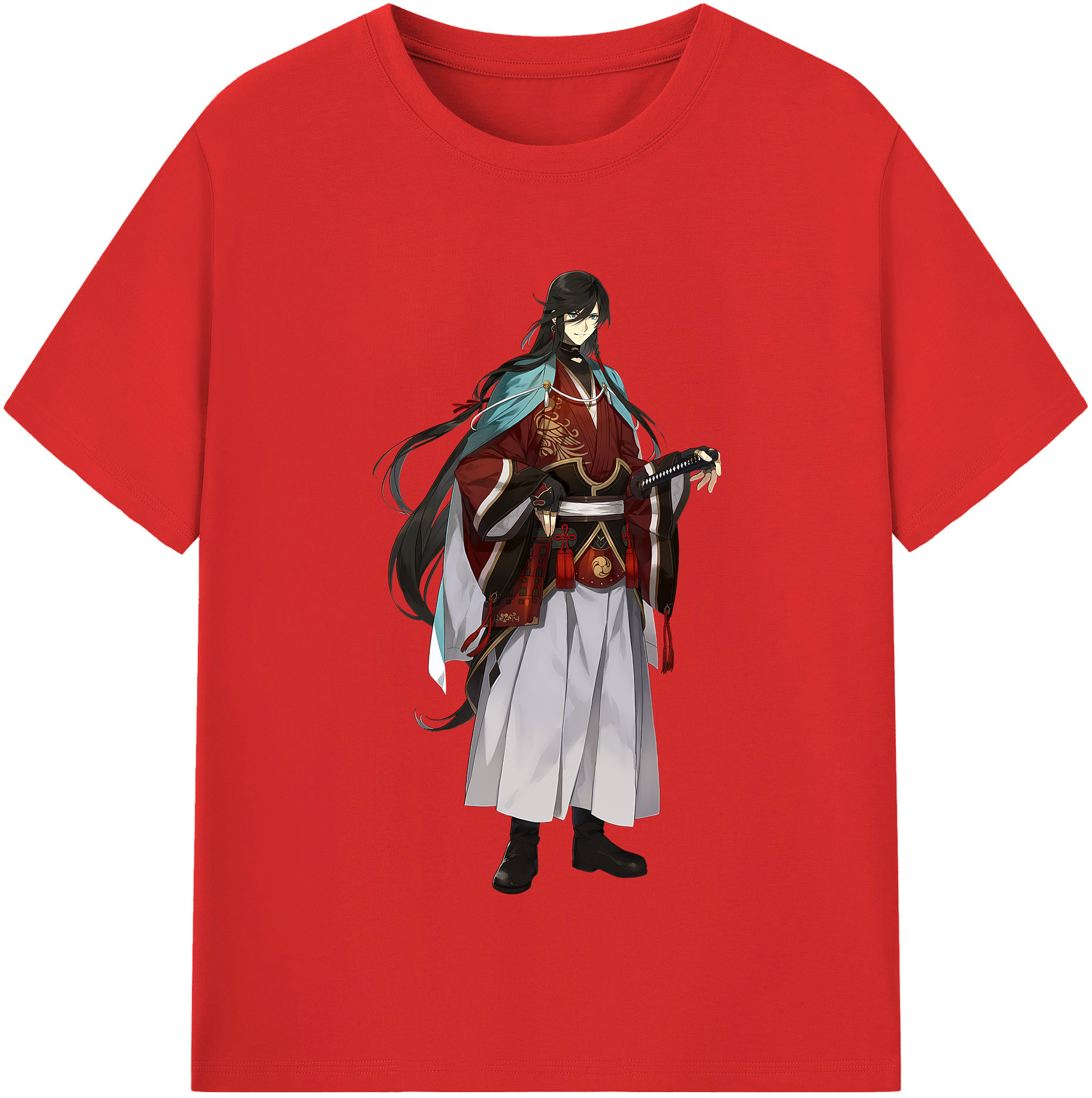 （画像用） 刀剣乱舞 Touken Ranbu レディースカジュアルプリントTシャツ（綿100％）