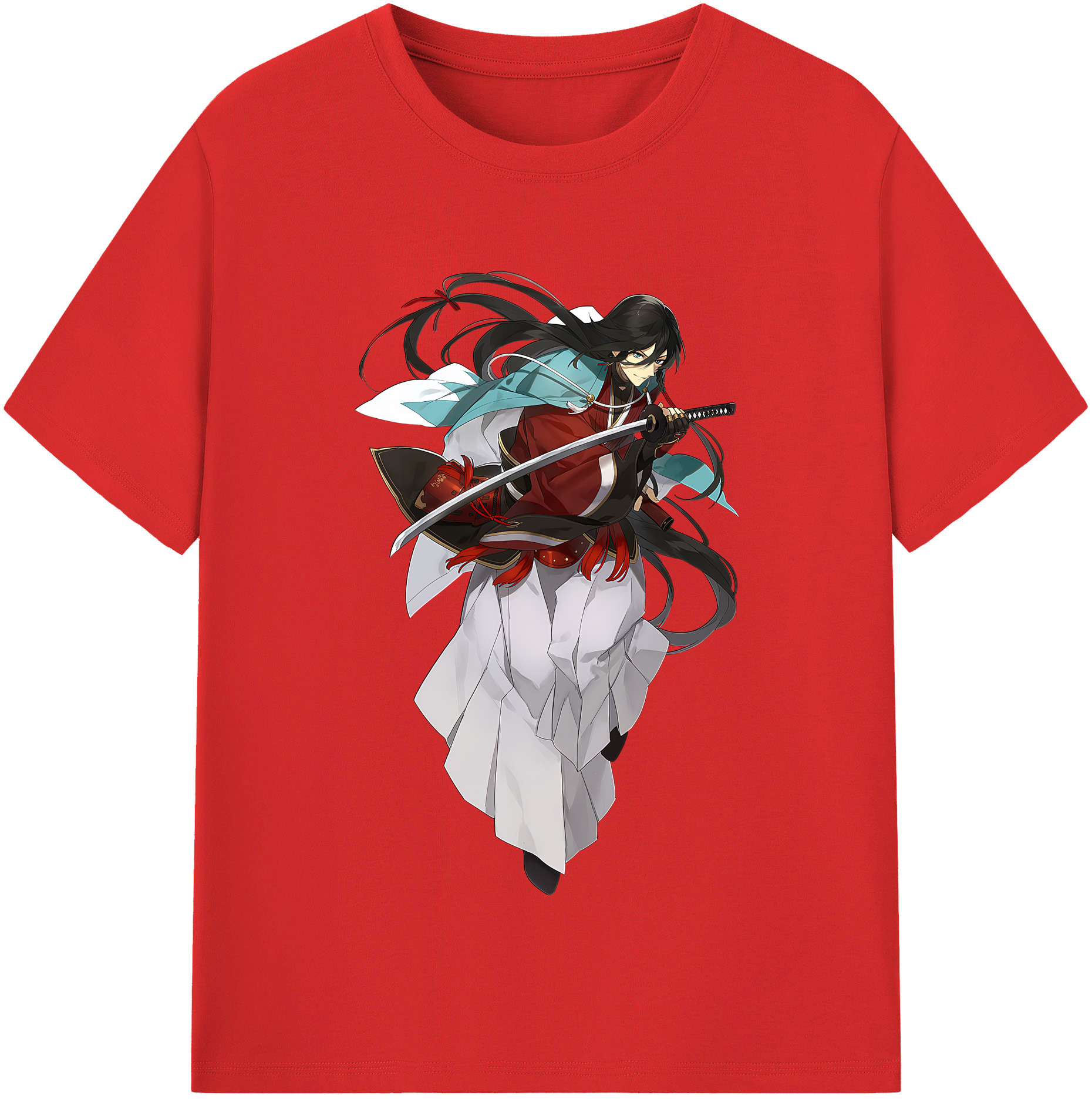 （画像用） 刀剣乱舞 Touken Ranbu レディースカジュアルプリントTシャツ（綿100％）