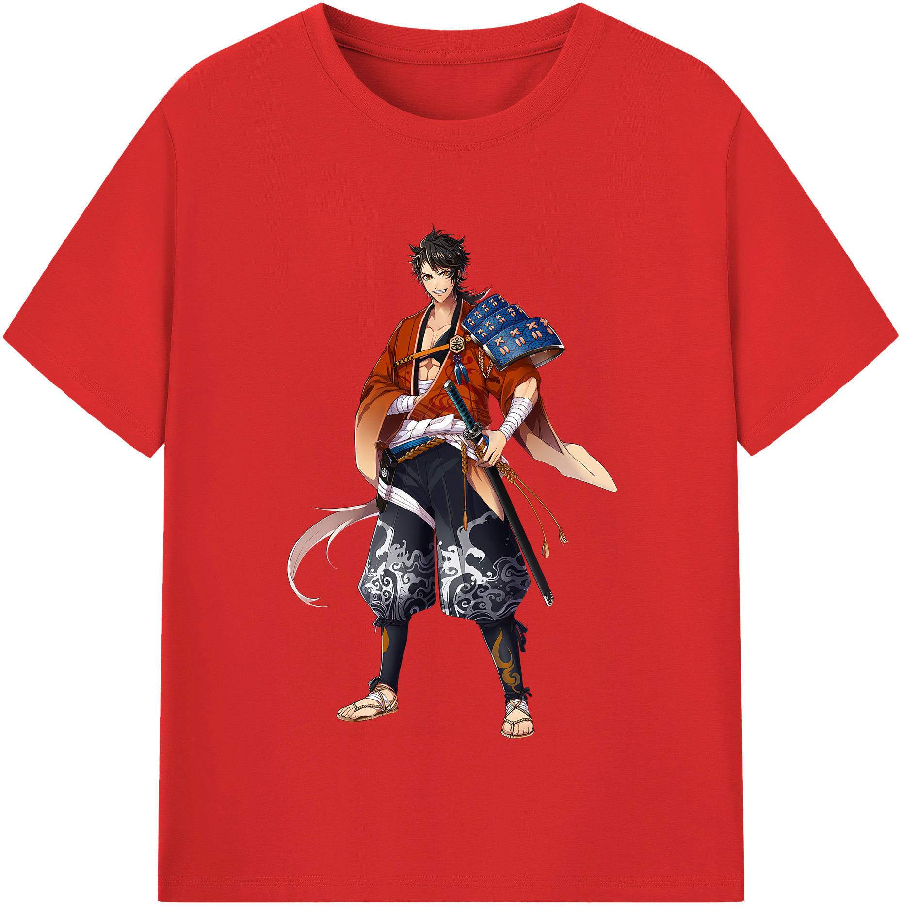 （画像用） 刀剣乱舞 Touken Ranbu レディースカジュアルプリントTシャツ（綿100％）