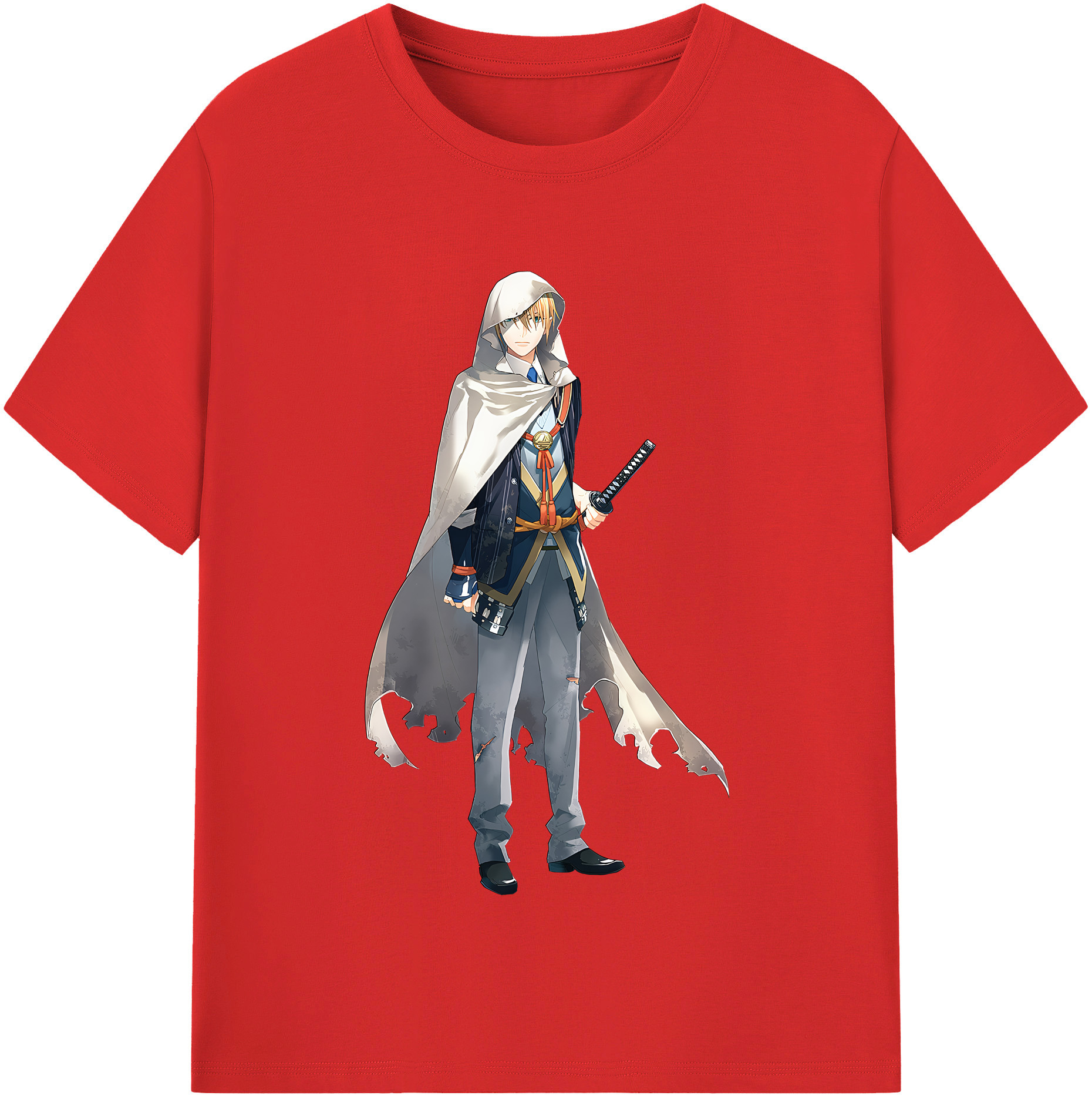（画像用） 刀剣乱舞 Touken Ranbu レディースカジュアルプリントTシャツ（綿100％）