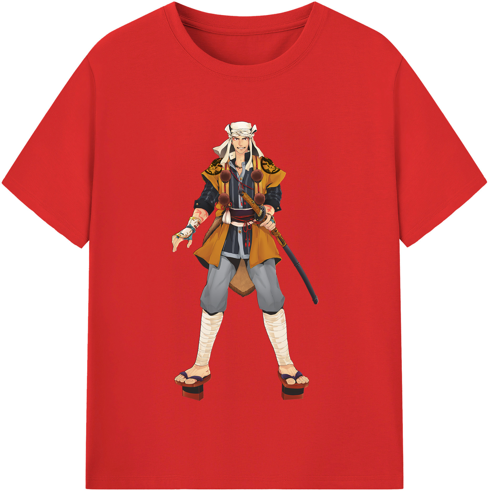 （画像用） 刀剣乱舞 Touken Ranbu レディースカジュアルプリントTシャツ（綿100％）