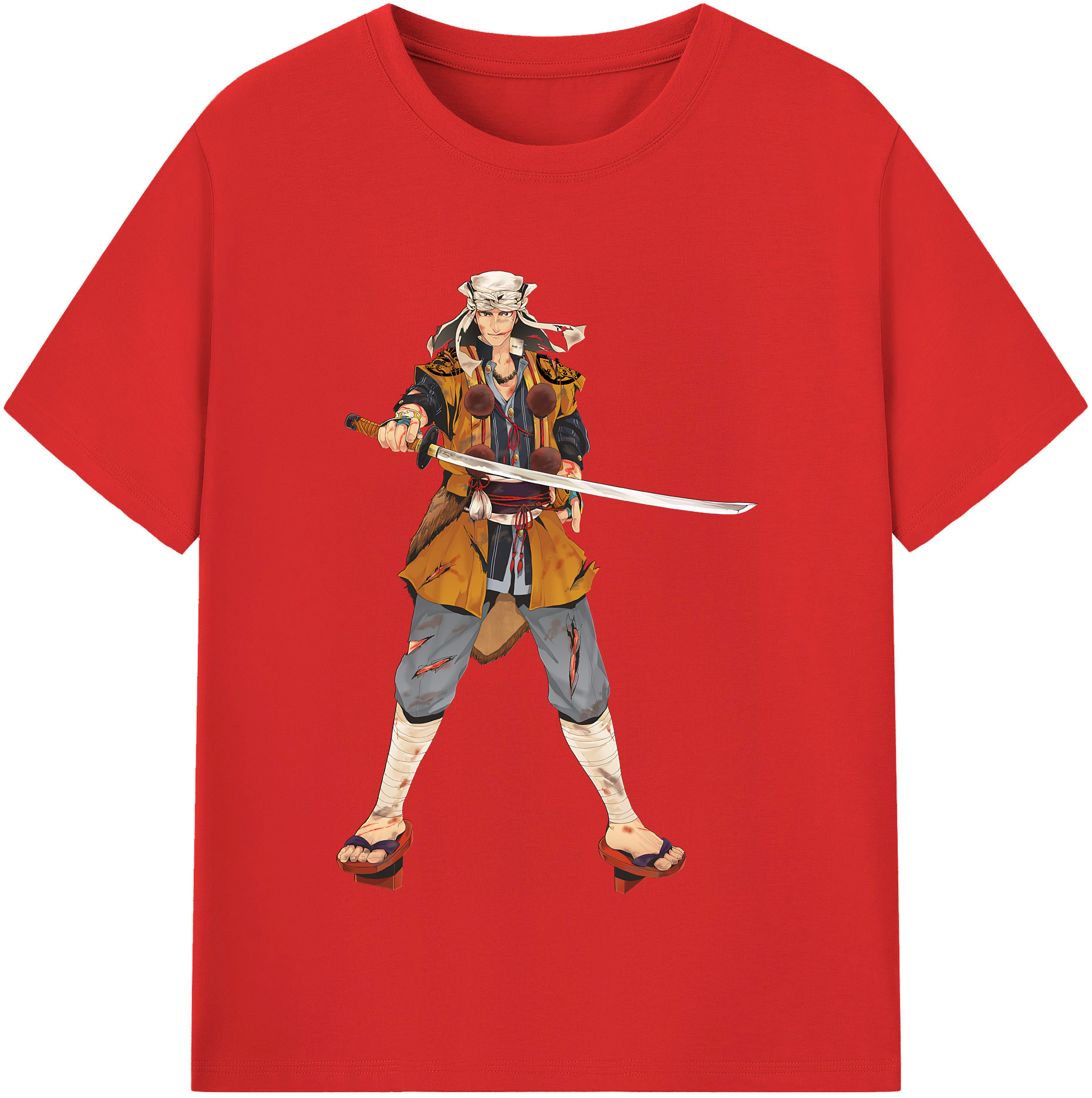 （画像用） 刀剣乱舞 Touken Ranbu レディースカジュアルプリントTシャツ（綿100％）