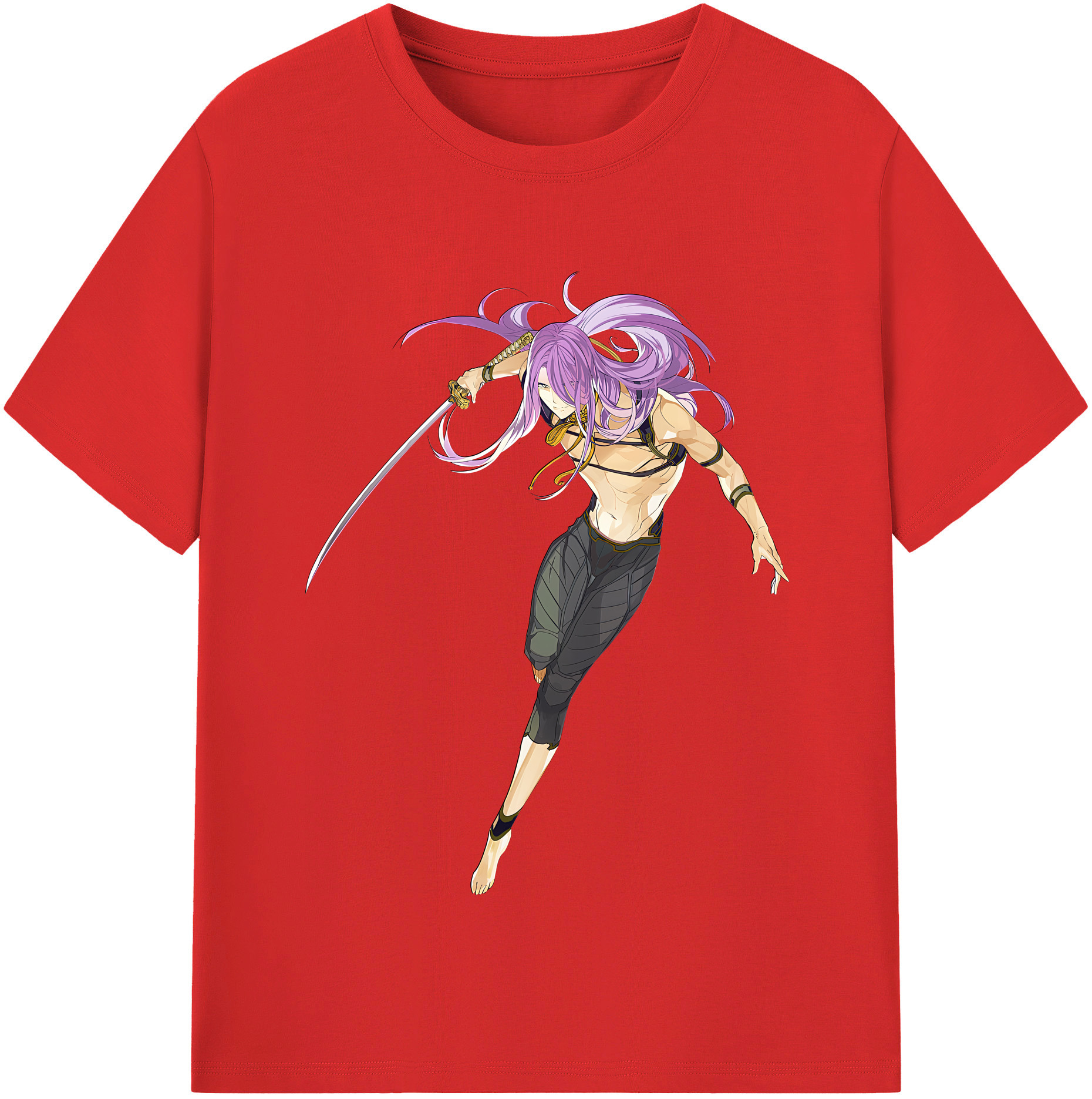 （画像用） 刀剣乱舞 Touken Ranbu レディースカジュアルプリントTシャツ（綿100％）