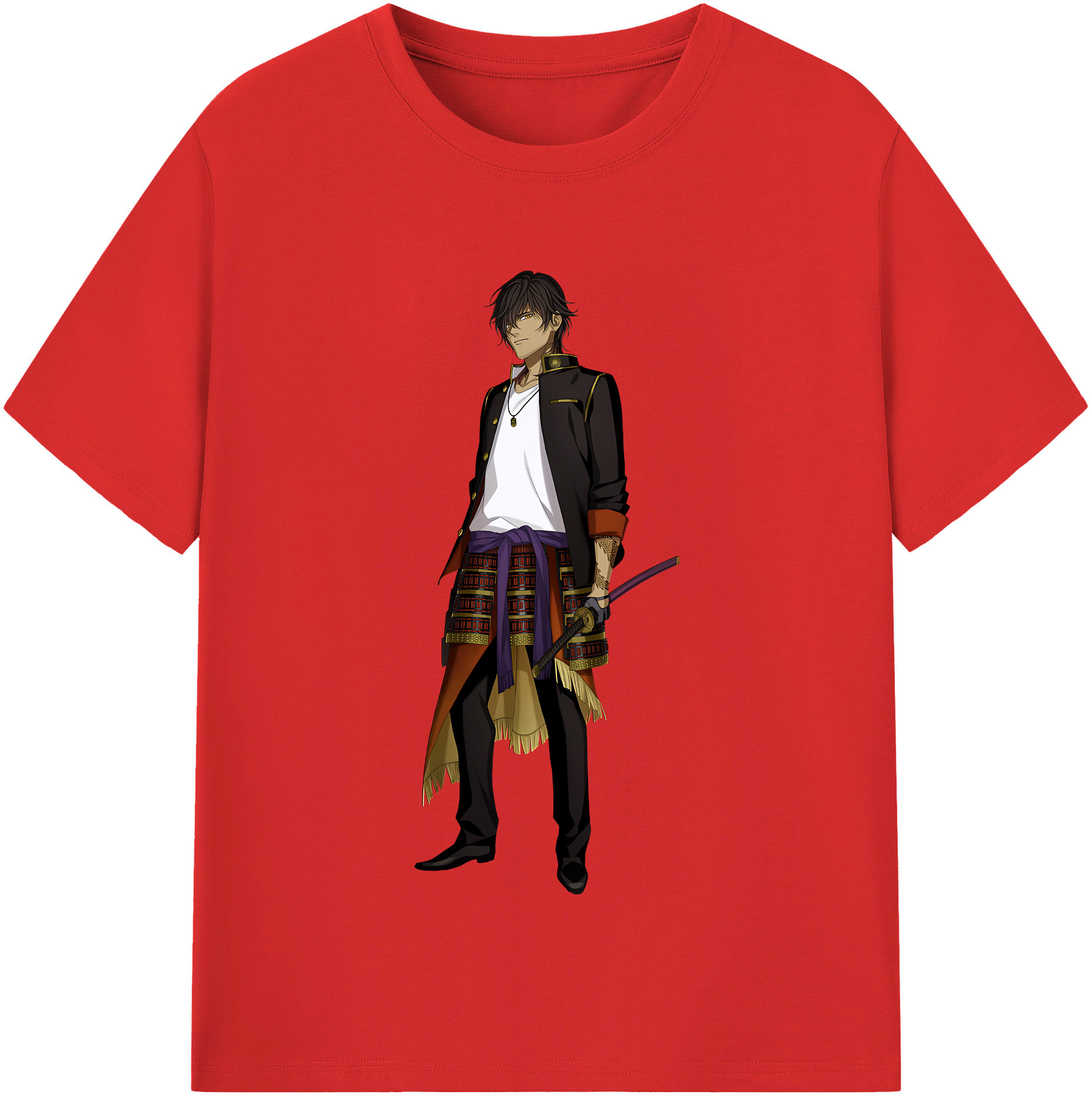 （画像用） 刀剣乱舞 Touken Ranbu レディースカジュアルプリントTシャツ（綿100％）