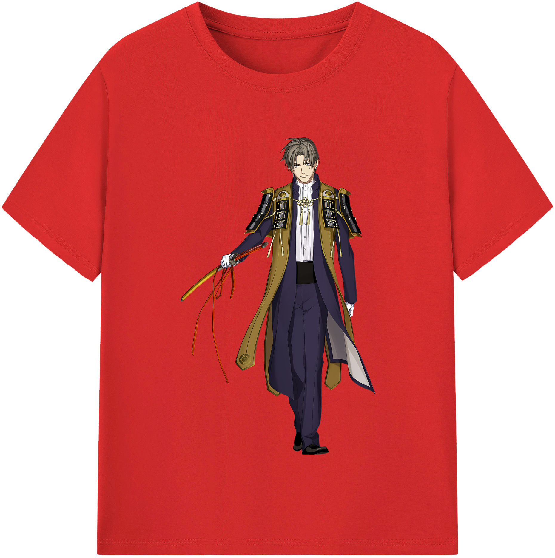 （画像用） 刀剣乱舞 Touken Ranbu レディースカジュアルプリントTシャツ（綿100％）