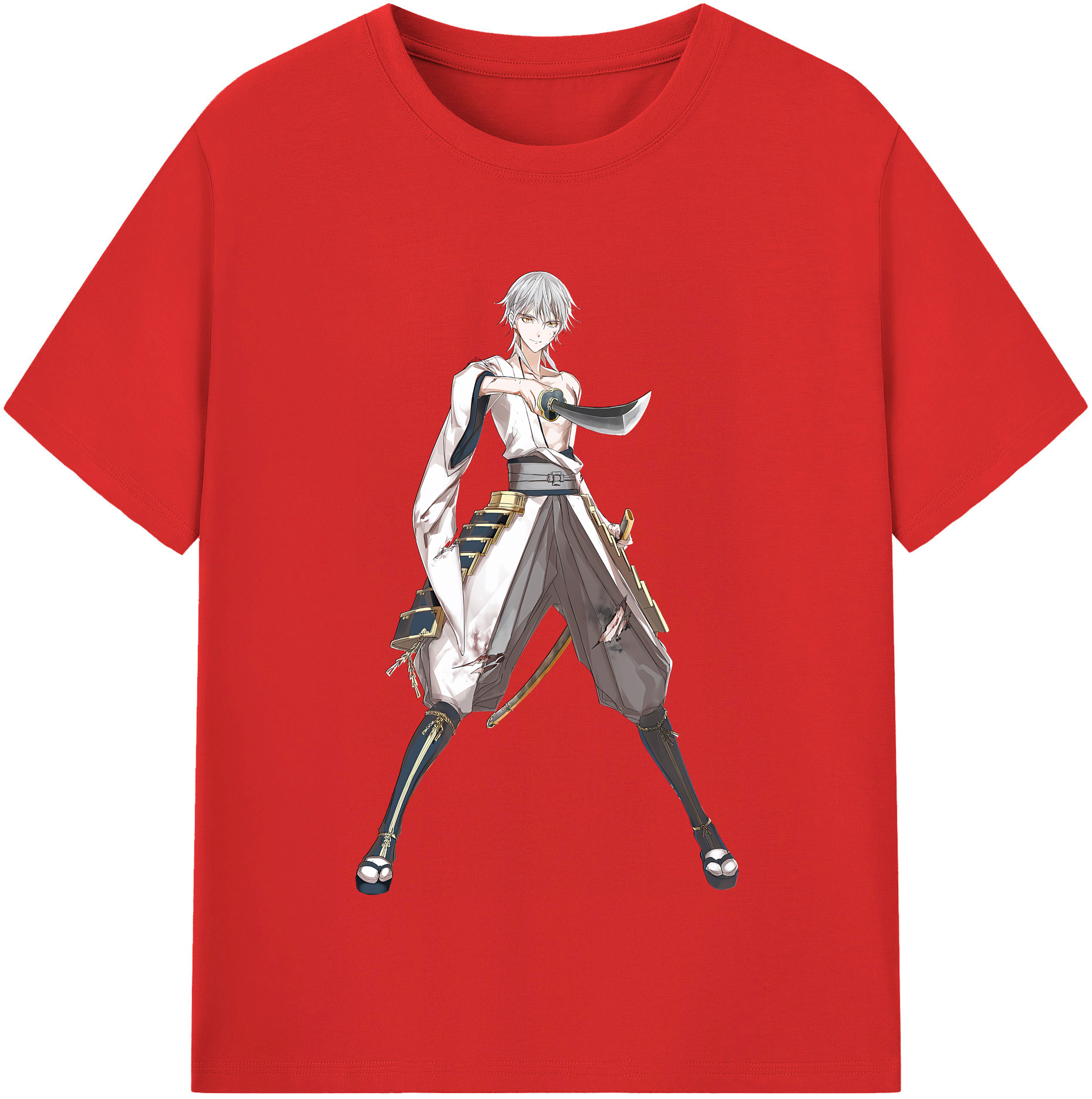 （画像用） 刀剣乱舞 Touken Ranbu レディースカジュアルプリントTシャツ（綿100％）