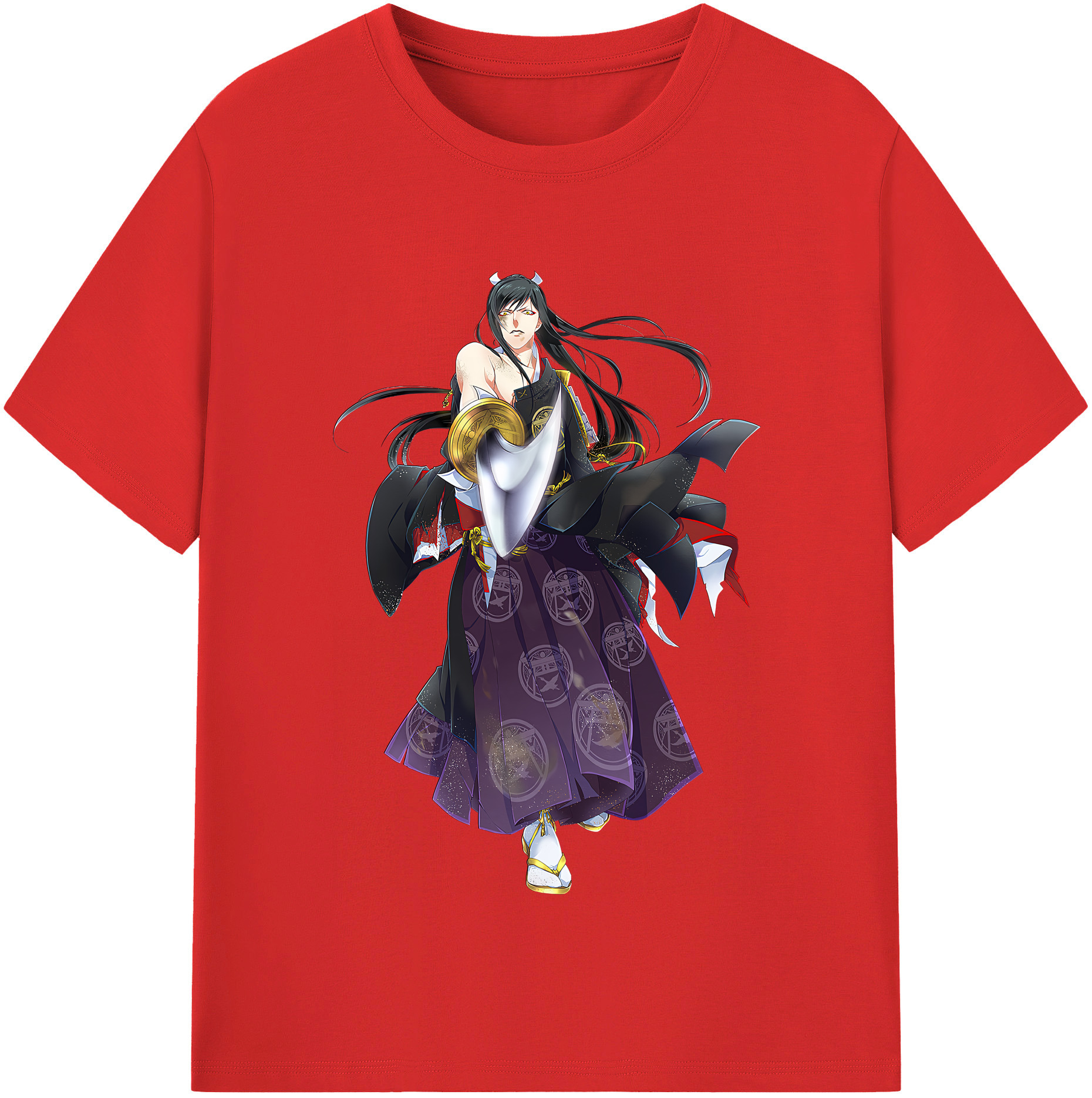 （画像用） 刀剣乱舞 Touken Ranbu レディースカジュアルプリントTシャツ（綿100％）