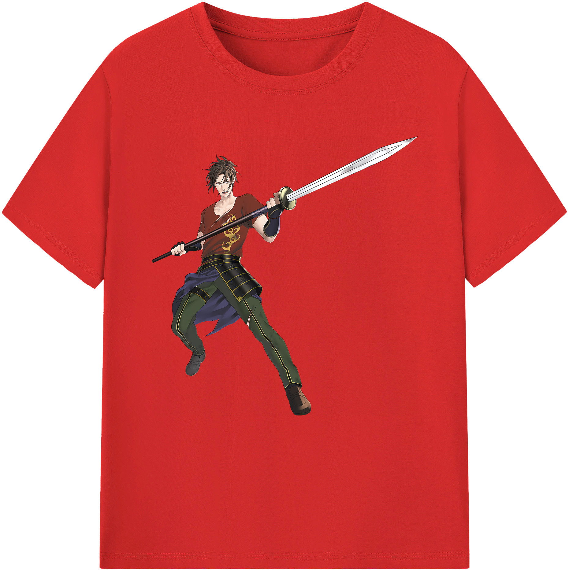 （画像用） 刀剣乱舞 Touken Ranbu レディースカジュアルプリントTシャツ（綿100％）