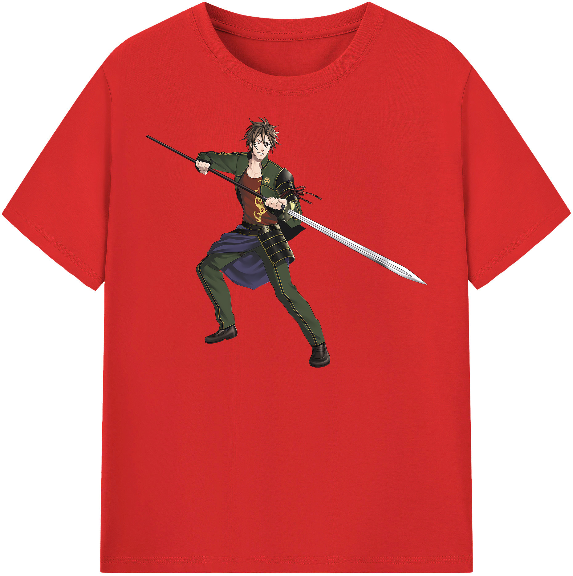 （画像用） 刀剣乱舞 Touken Ranbu レディースカジュアルプリントTシャツ（綿100％）