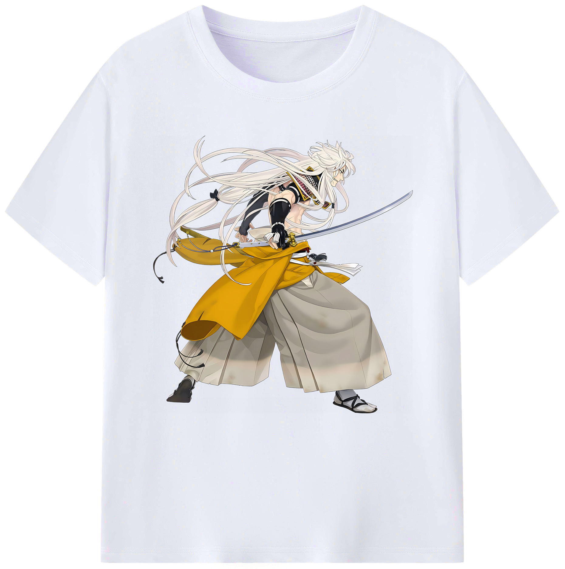 （画像用） 刀剣乱舞 Touken Ranbu レディースカジュアルプリントTシャツ（綿100％）
