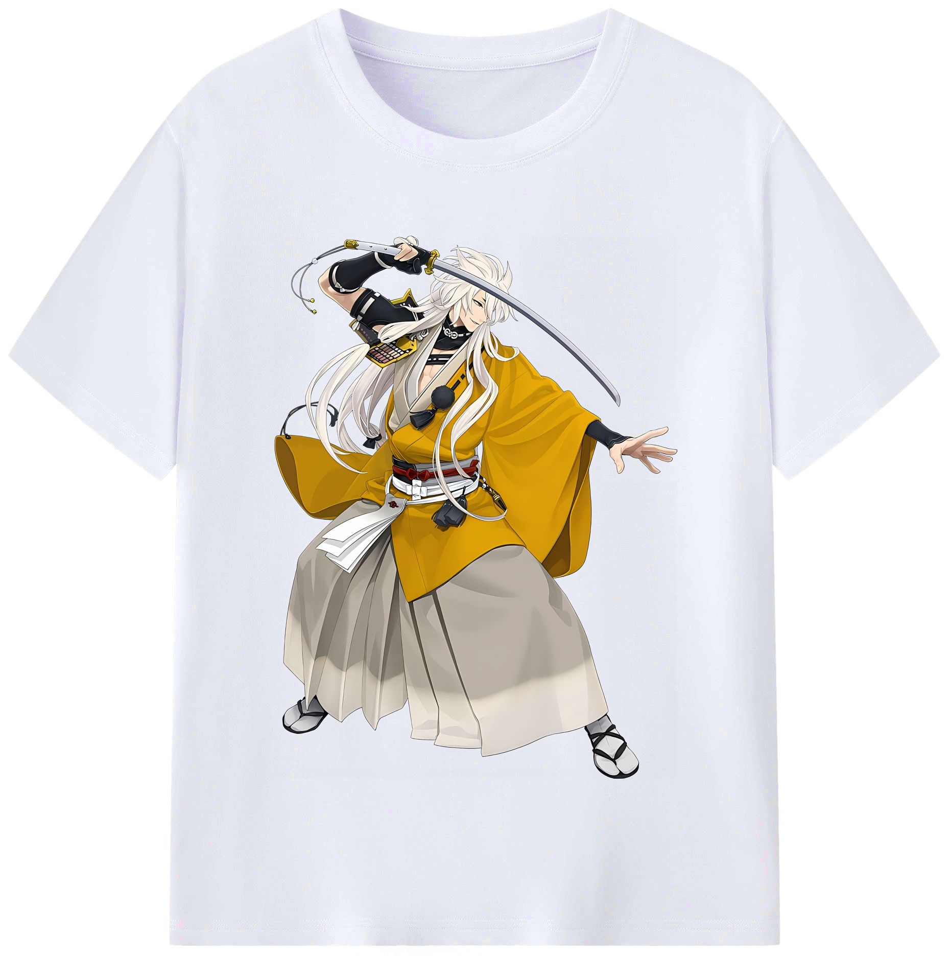 （画像用） 刀剣乱舞 Touken Ranbu レディースカジュアルプリントTシャツ（綿100％）