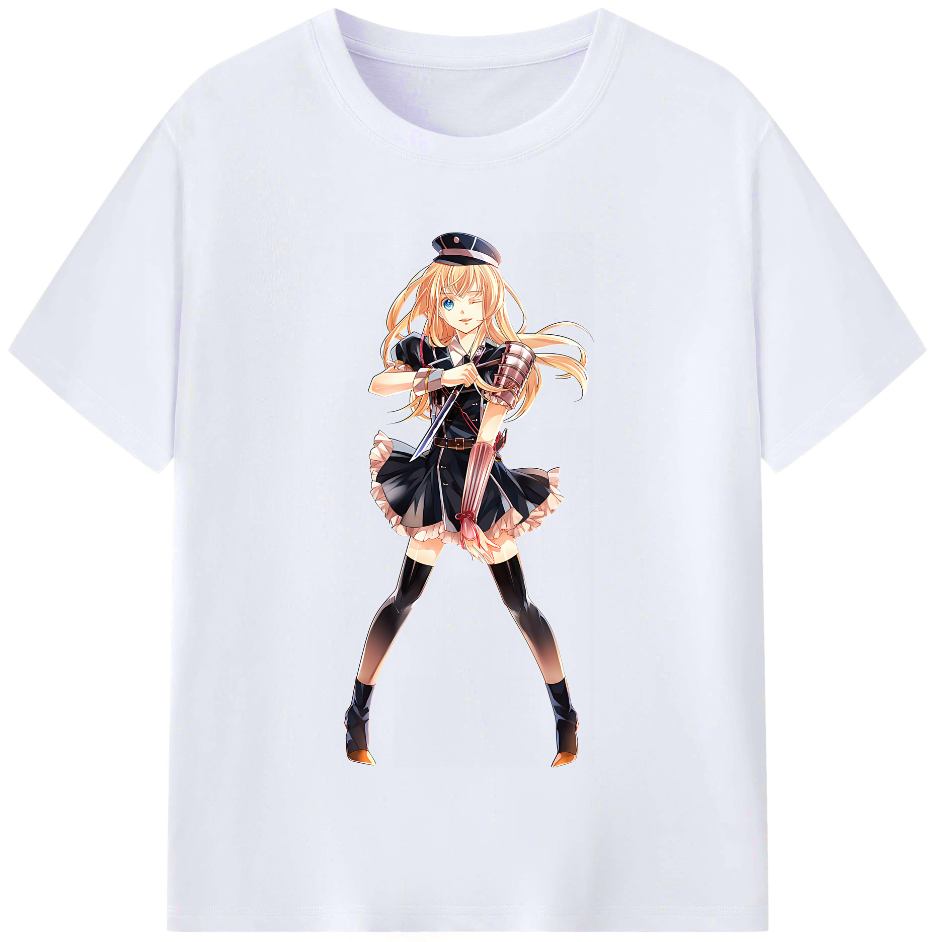 （画像用） 刀剣乱舞 Touken Ranbu レディースカジュアルプリントTシャツ（綿100％）
