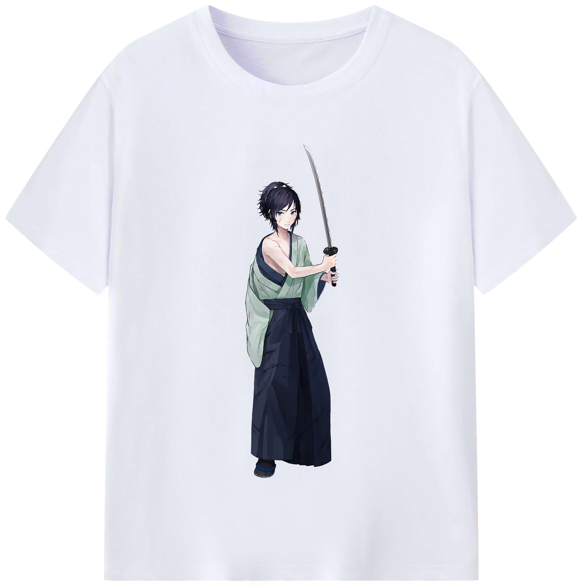 （画像用） 刀剣乱舞 Touken Ranbu レディースカジュアルプリントTシャツ（綿100％）