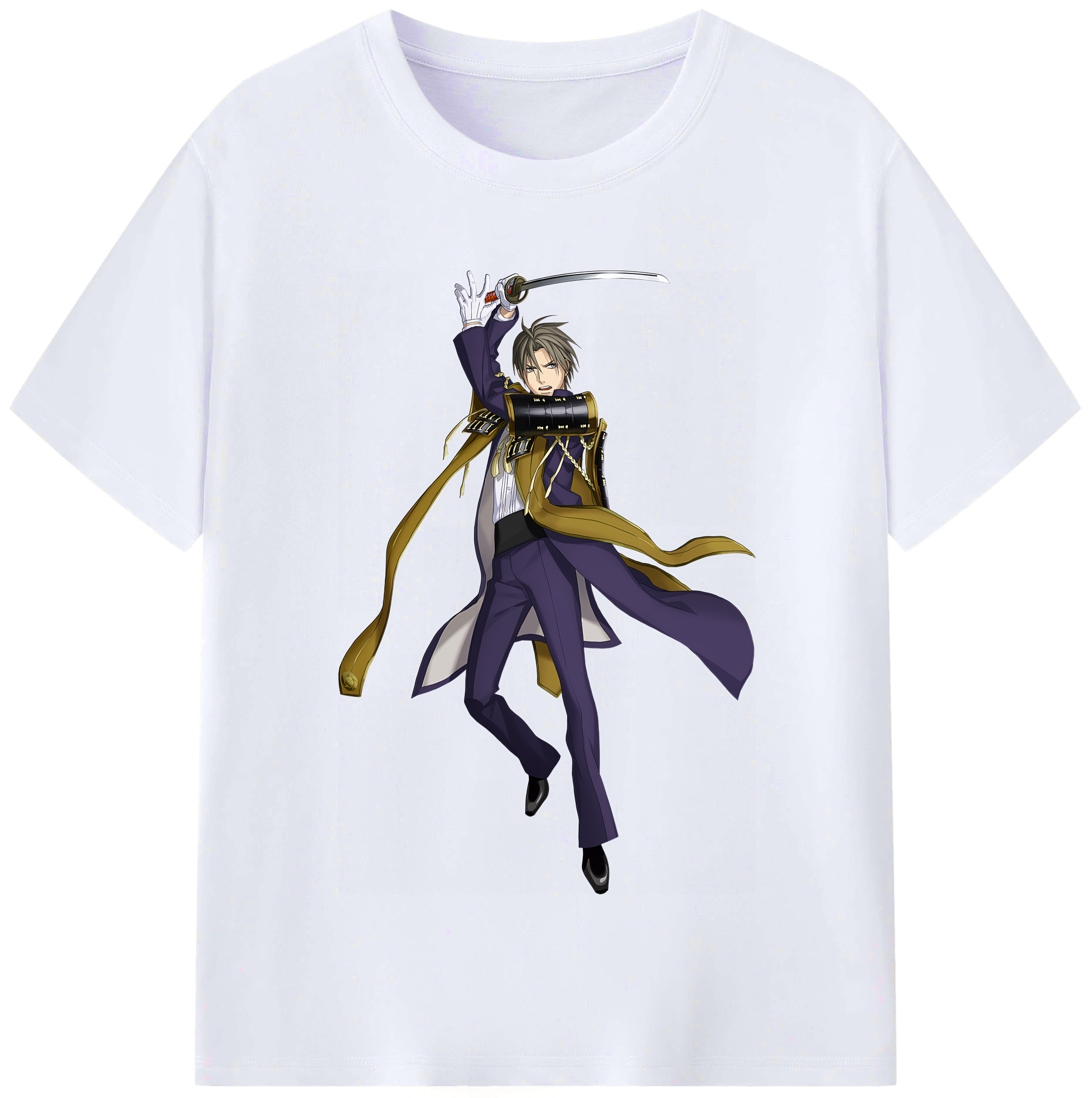 （画像用） 刀剣乱舞 Touken Ranbu レディースカジュアルプリントTシャツ（綿100％）
