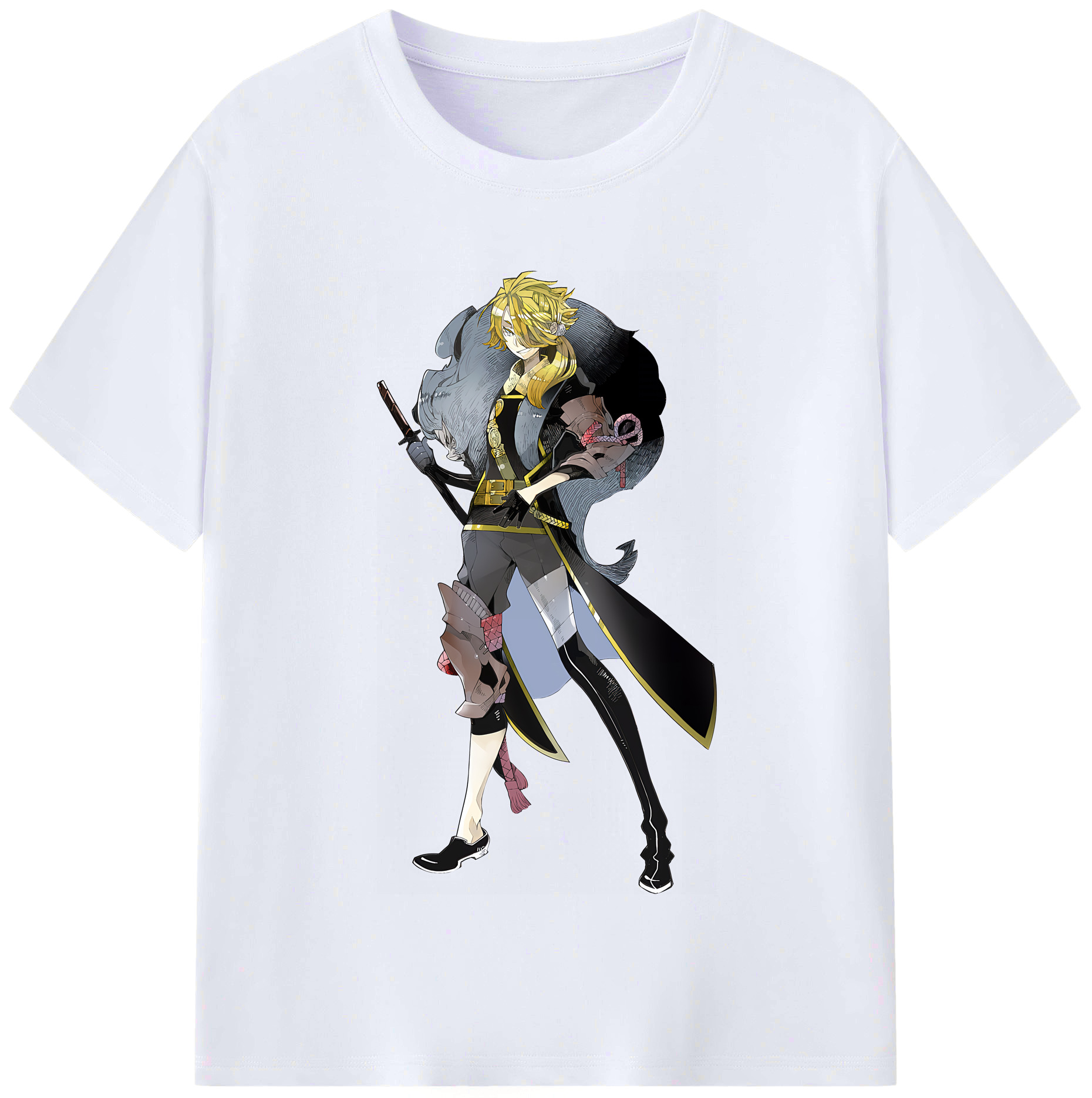 （画像用） 刀剣乱舞 Touken Ranbu レディースカジュアルプリントTシャツ（綿100％）