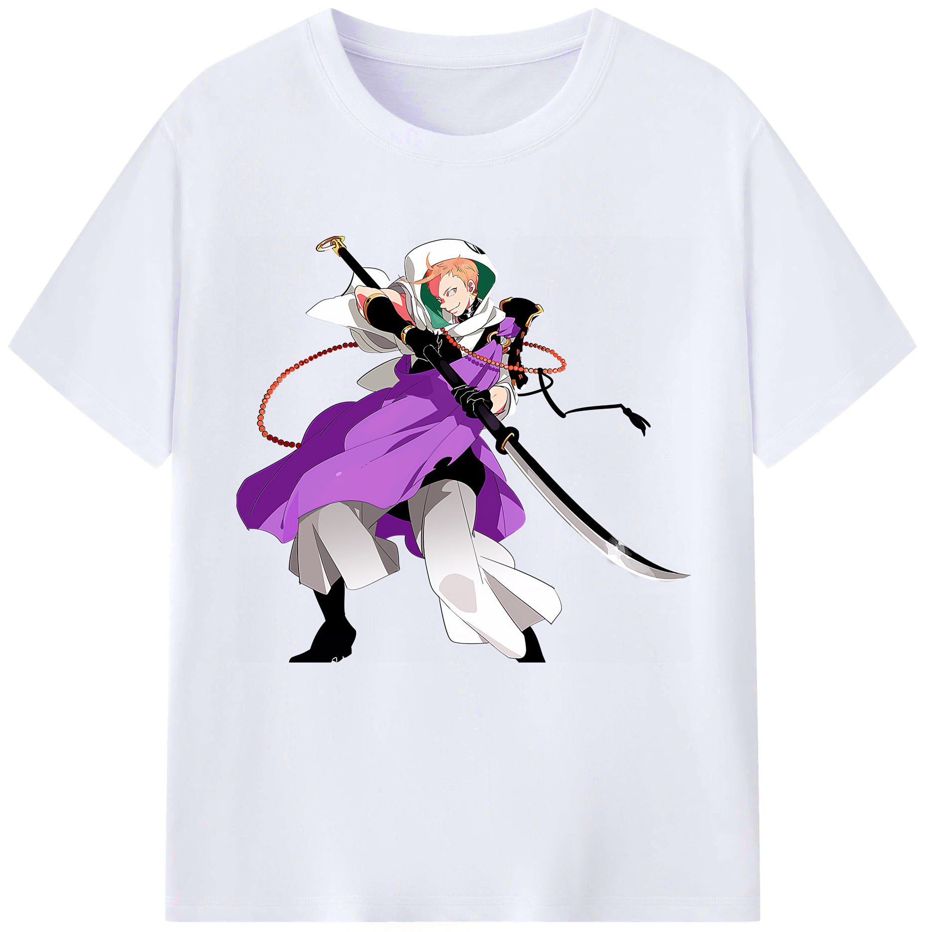 （画像用） 刀剣乱舞 Touken Ranbu レディースカジュアルプリントTシャツ（綿100％）