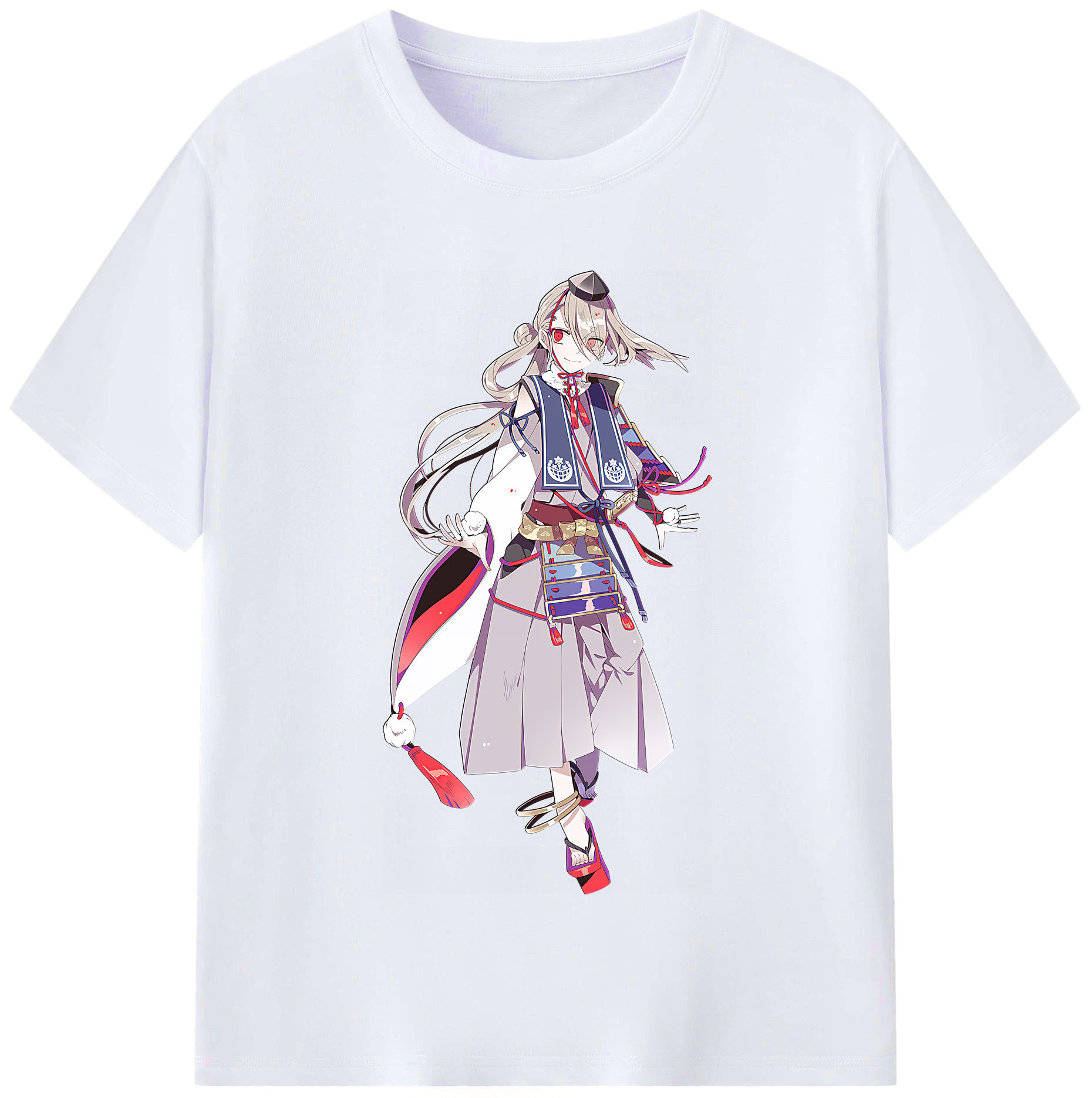 （画像用） 刀剣乱舞 Touken Ranbu レディースカジュアルプリントTシャツ（綿100％）