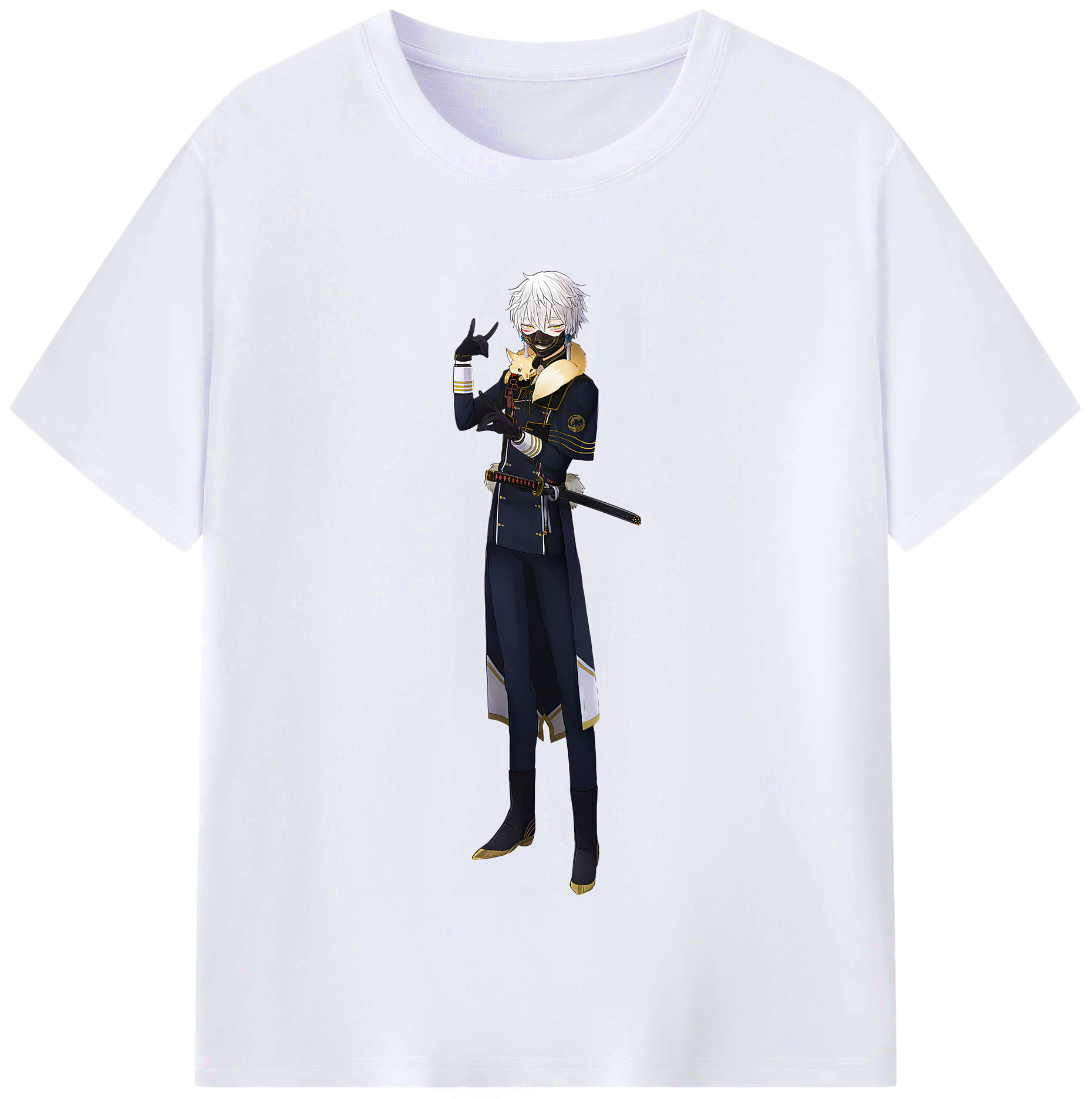 （画像用） 刀剣乱舞 Touken Ranbu レディースカジュアルプリントTシャツ（綿100％）