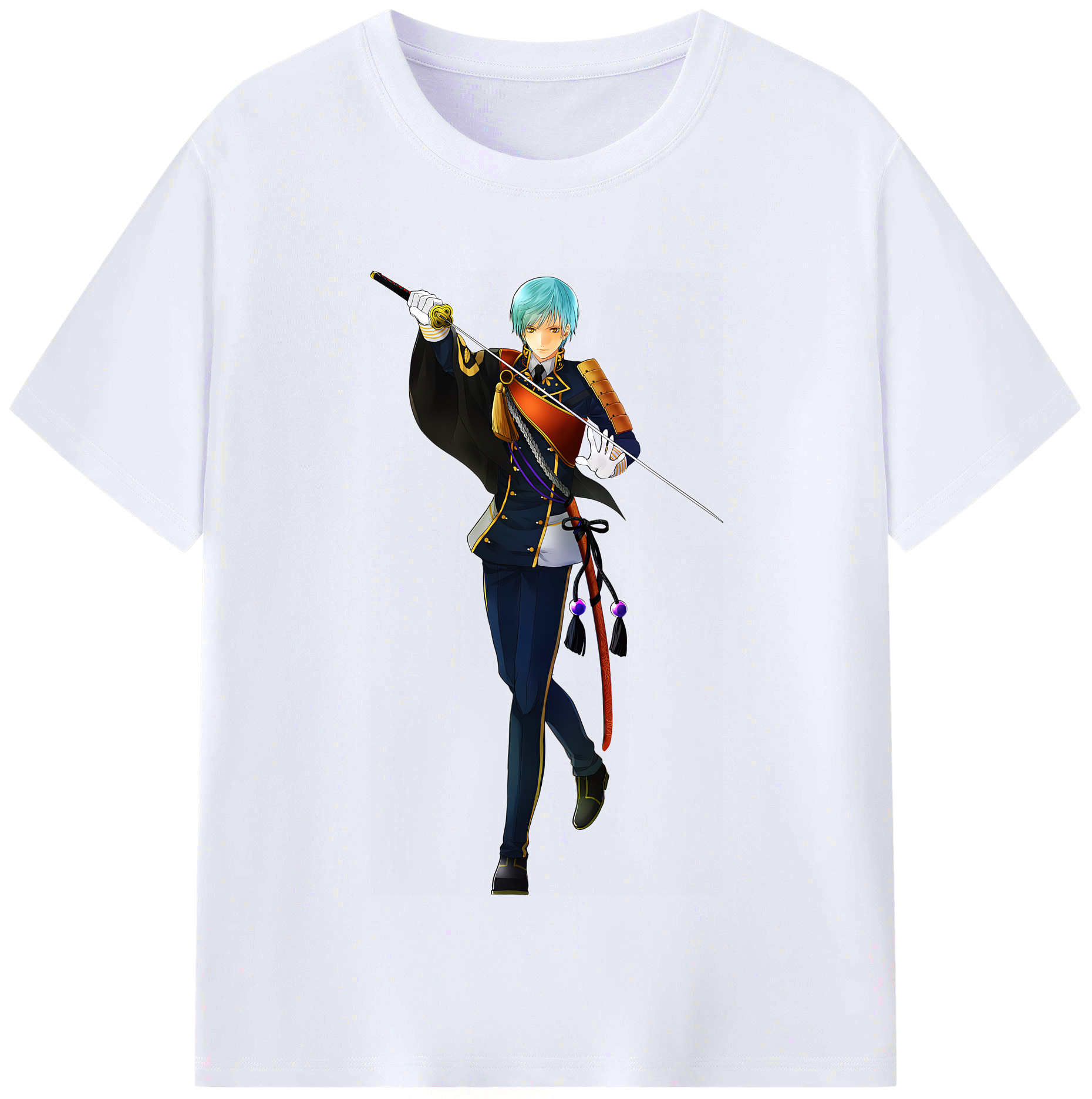 （画像用） 刀剣乱舞 Touken Ranbu レディースカジュアルプリントTシャツ（綿100％）