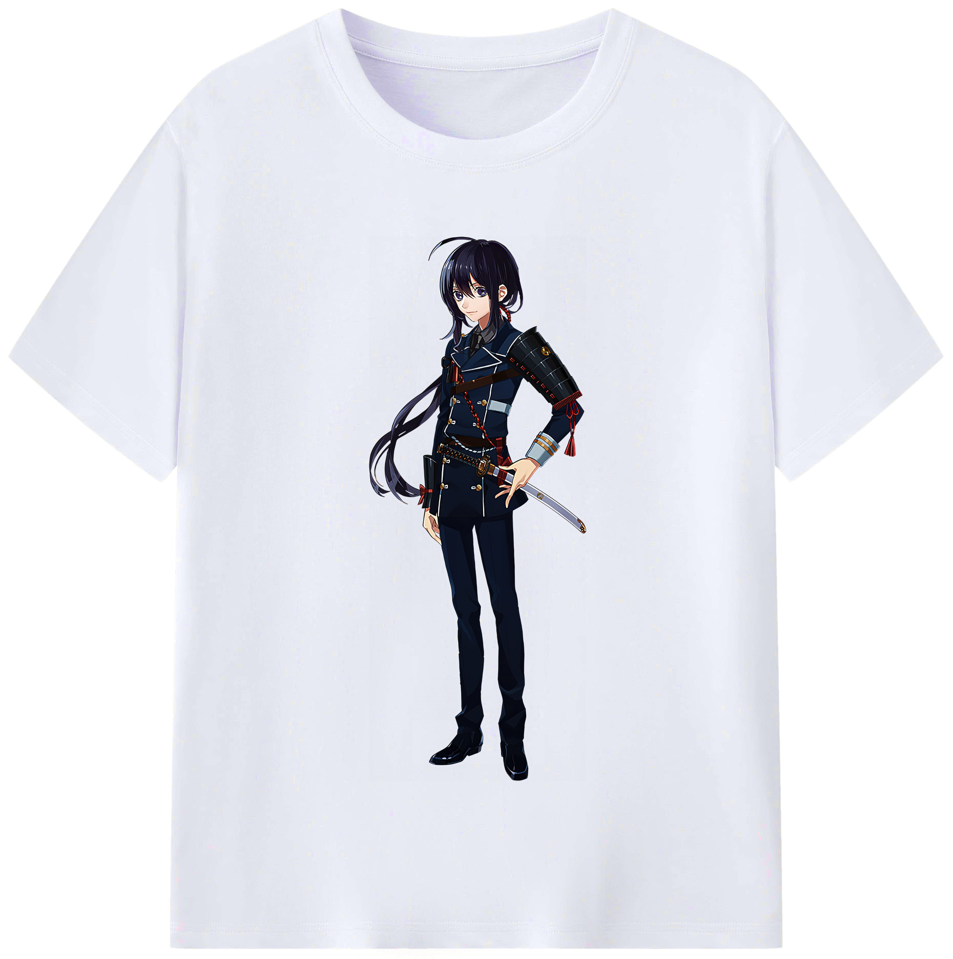 （画像用） 刀剣乱舞 Touken Ranbu レディースカジュアルプリントTシャツ（綿100％）