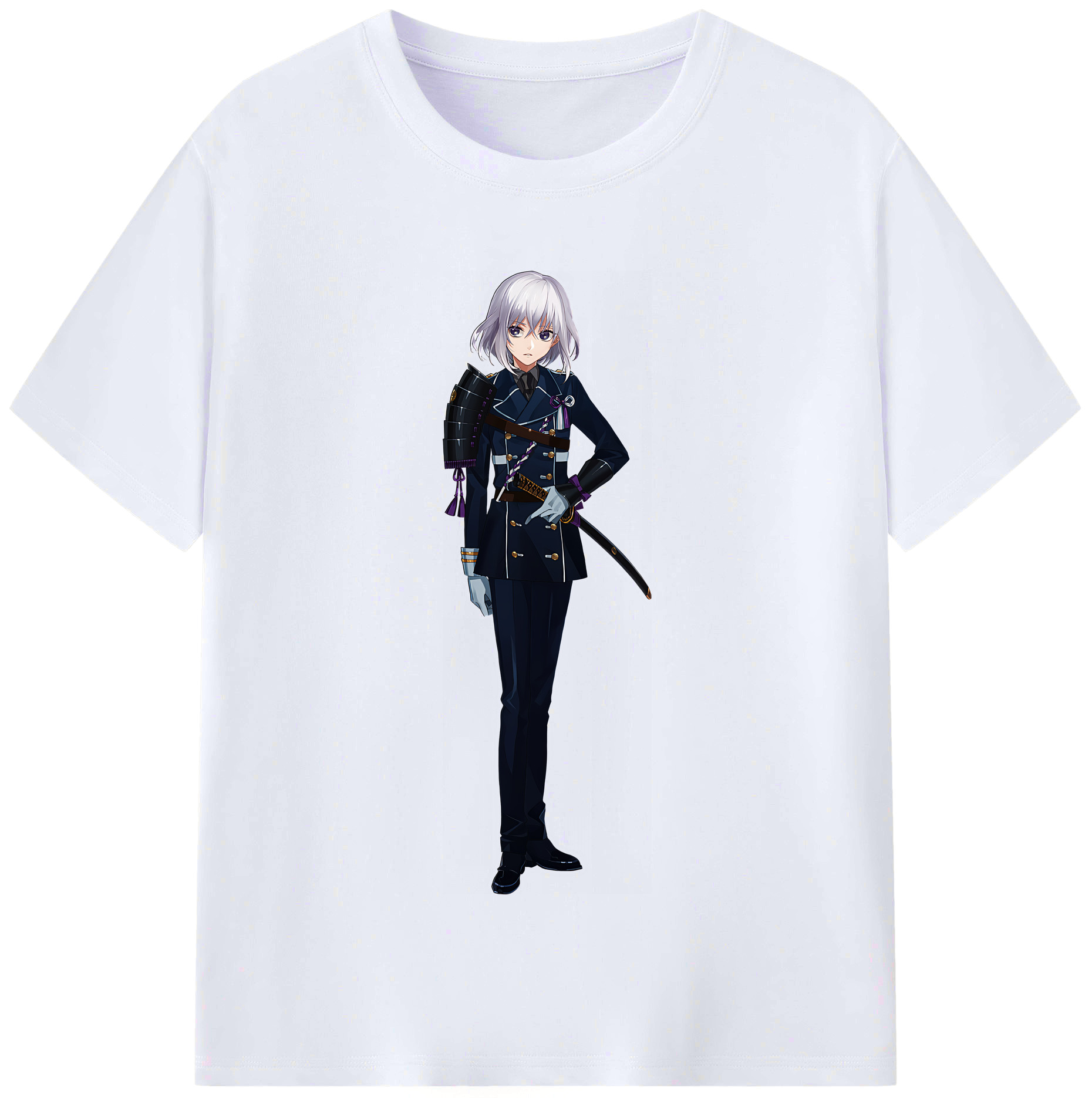 （画像用） 刀剣乱舞 Touken Ranbu レディースカジュアルプリントTシャツ（綿100％）