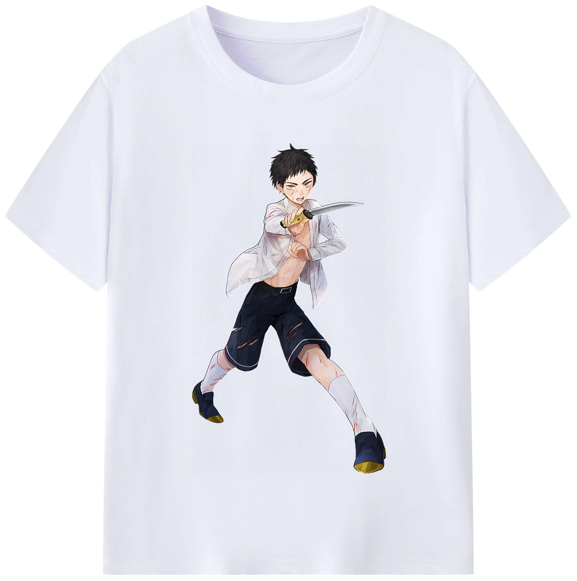 （画像用） 刀剣乱舞 Touken Ranbu レディースカジュアルプリントTシャツ（綿100％）