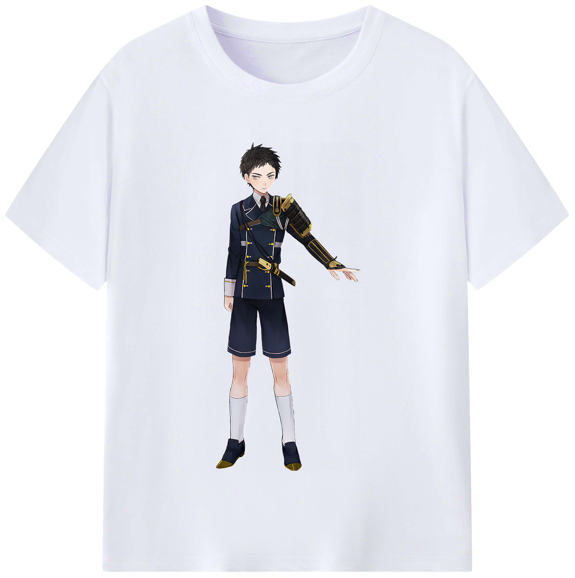 （画像用） 刀剣乱舞 Touken Ranbu レディースカジュアルプリントTシャツ（綿100％）