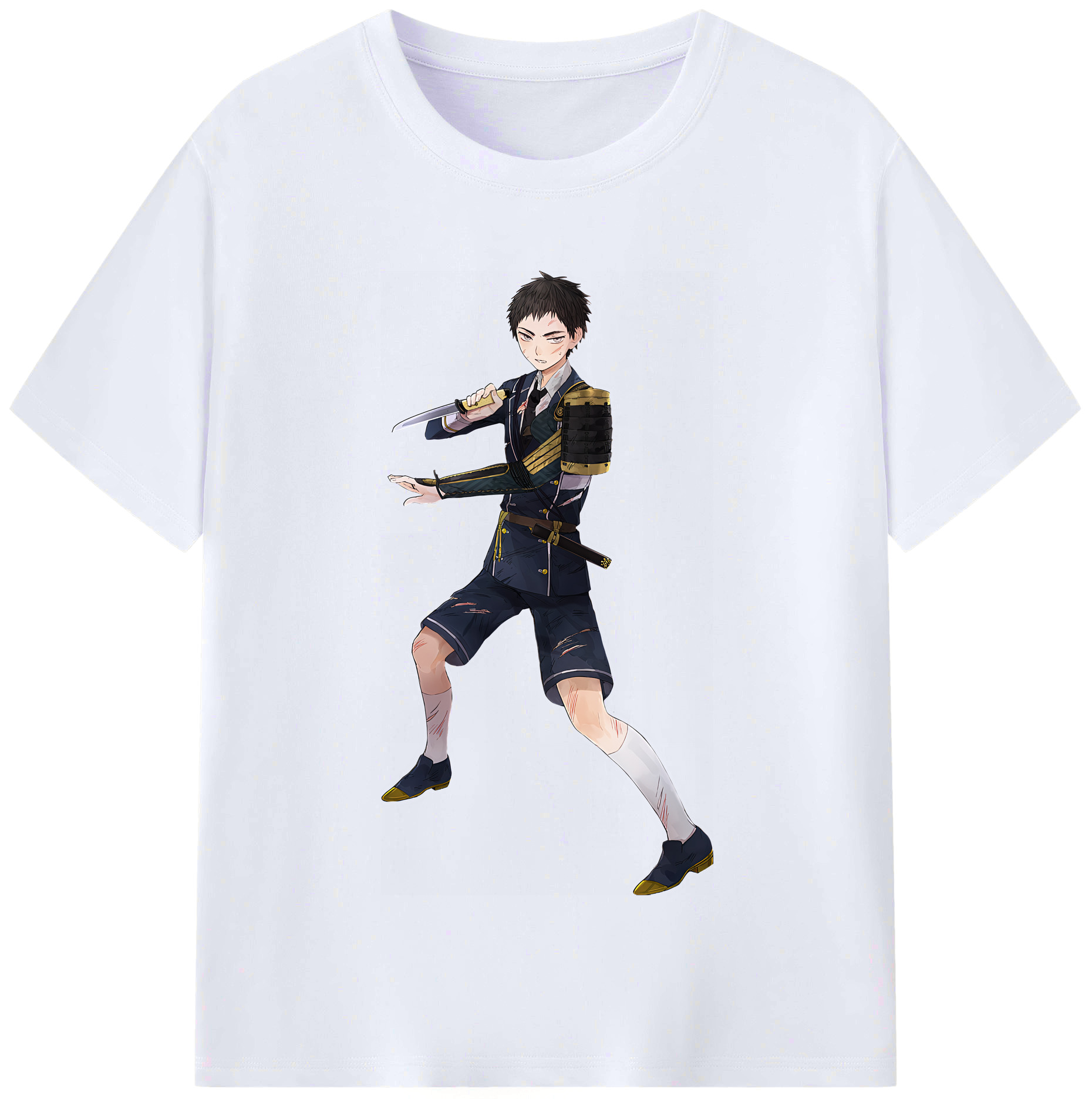 （画像用） 刀剣乱舞 Touken Ranbu レディースカジュアルプリントTシャツ（綿100％）