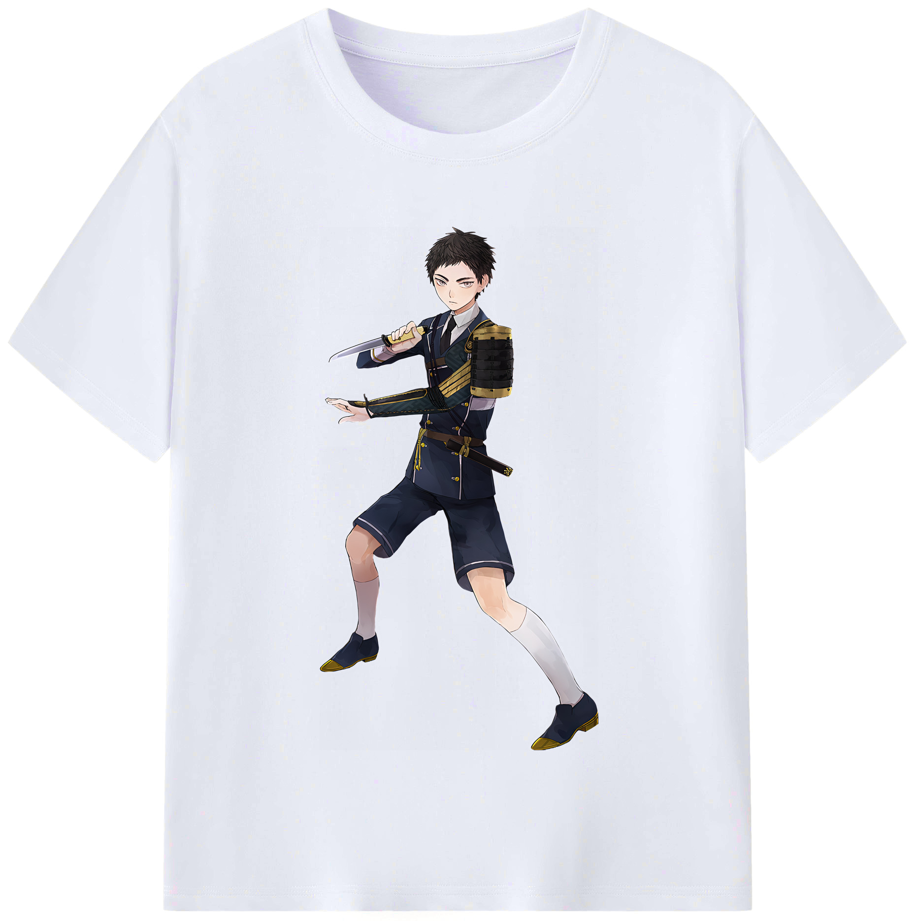 （画像用） 刀剣乱舞 Touken Ranbu レディースカジュアルプリントTシャツ（綿100％）