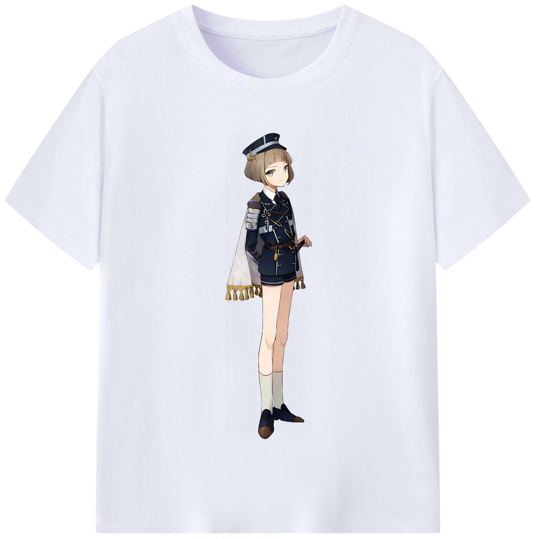 （画像用） 刀剣乱舞 Touken Ranbu レディースカジュアルプリントTシャツ（綿100％）