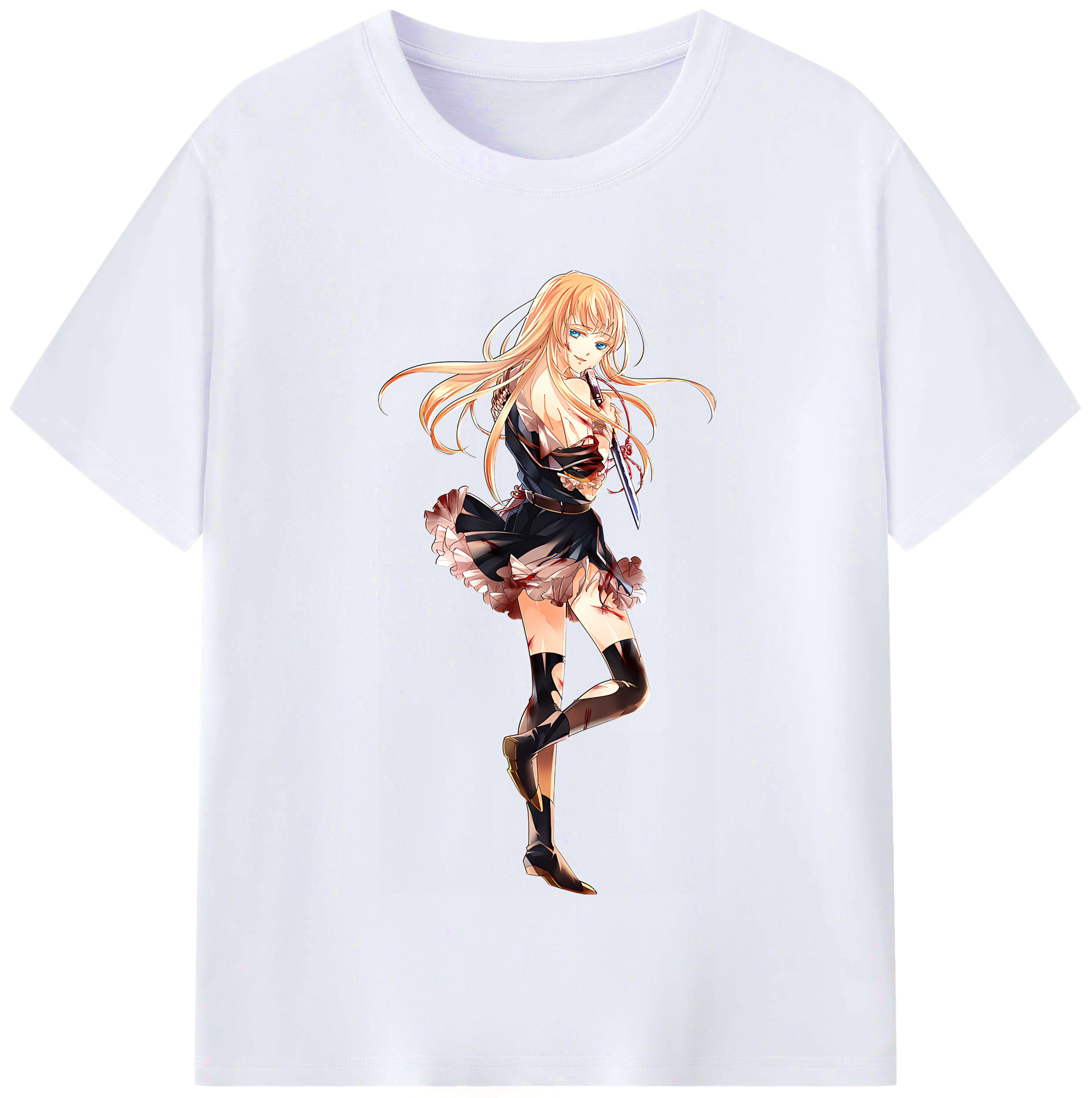 （画像用） 刀剣乱舞 Touken Ranbu レディースカジュアルプリントTシャツ（綿100％）