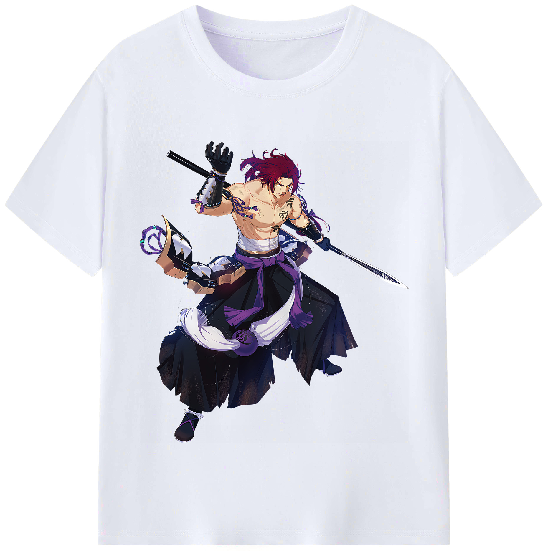 （画像用） 刀剣乱舞 Touken Ranbu レディースカジュアルプリントTシャツ（綿100％）