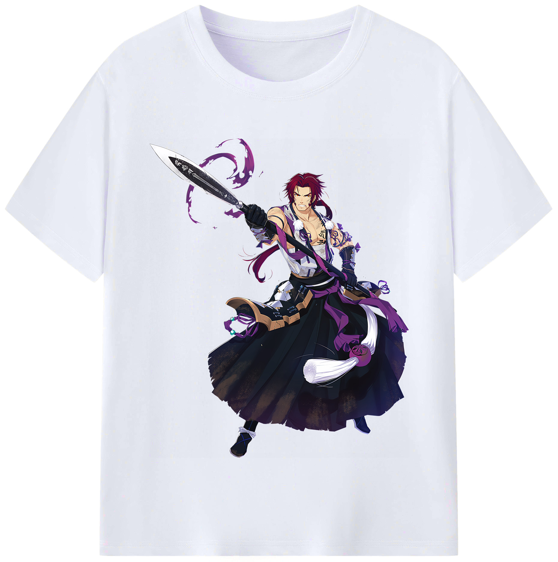 （画像用） 刀剣乱舞 Touken Ranbu レディースカジュアルプリントTシャツ（綿100％）