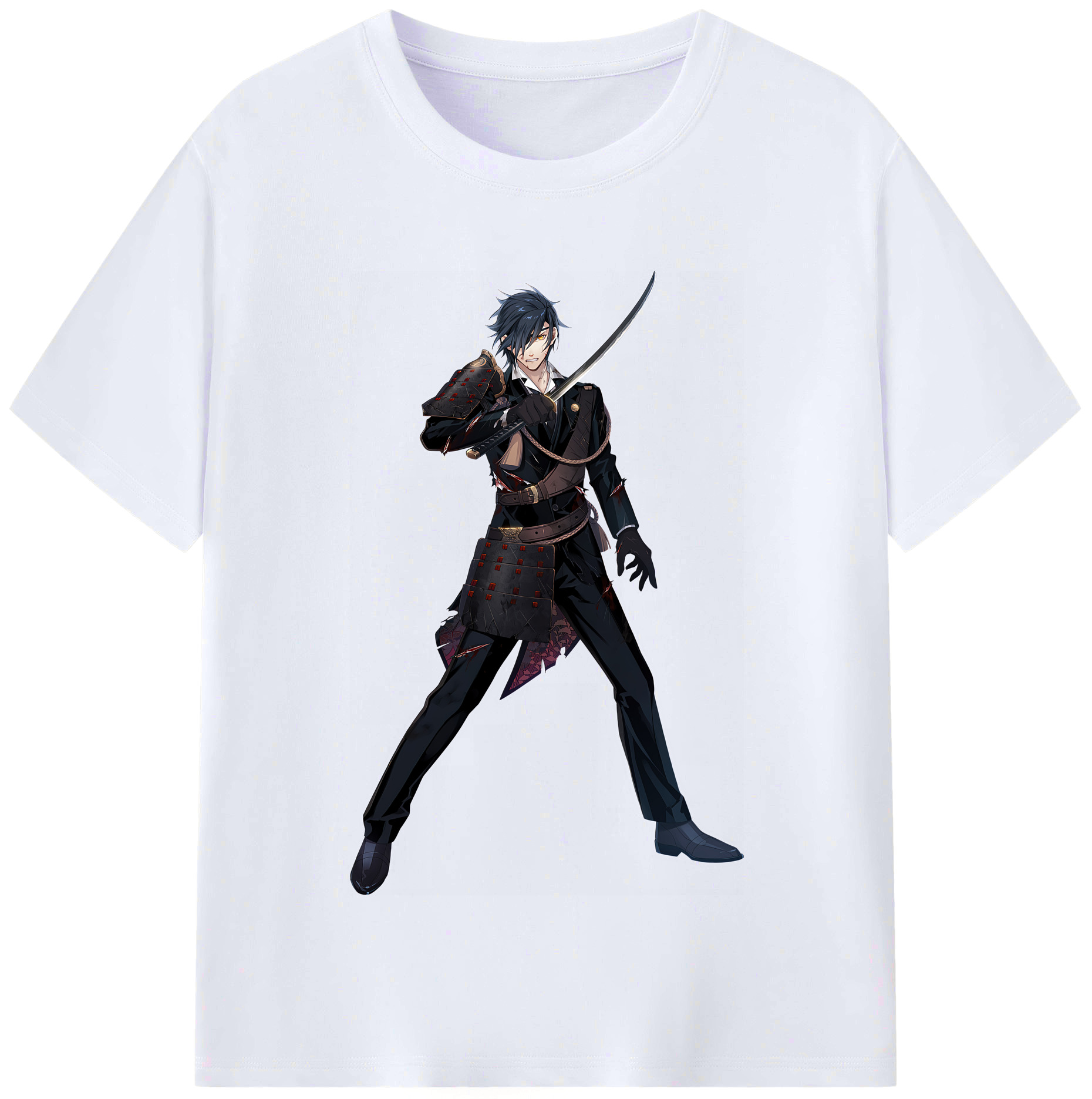（画像用） 刀剣乱舞 Touken Ranbu レディースカジュアルプリントTシャツ（綿100％）