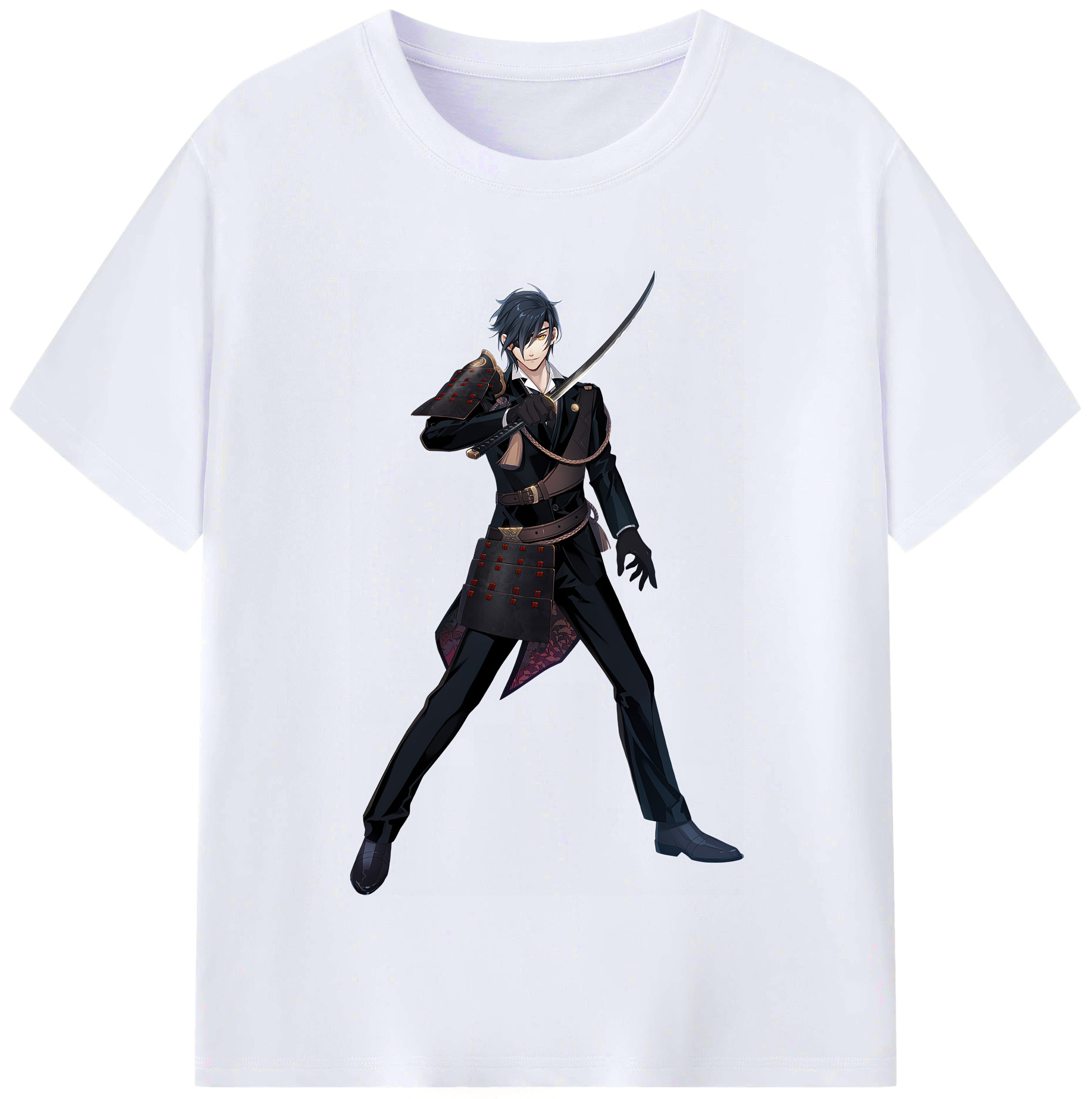 （画像用） 刀剣乱舞 Touken Ranbu レディースカジュアルプリントTシャツ（綿100％）