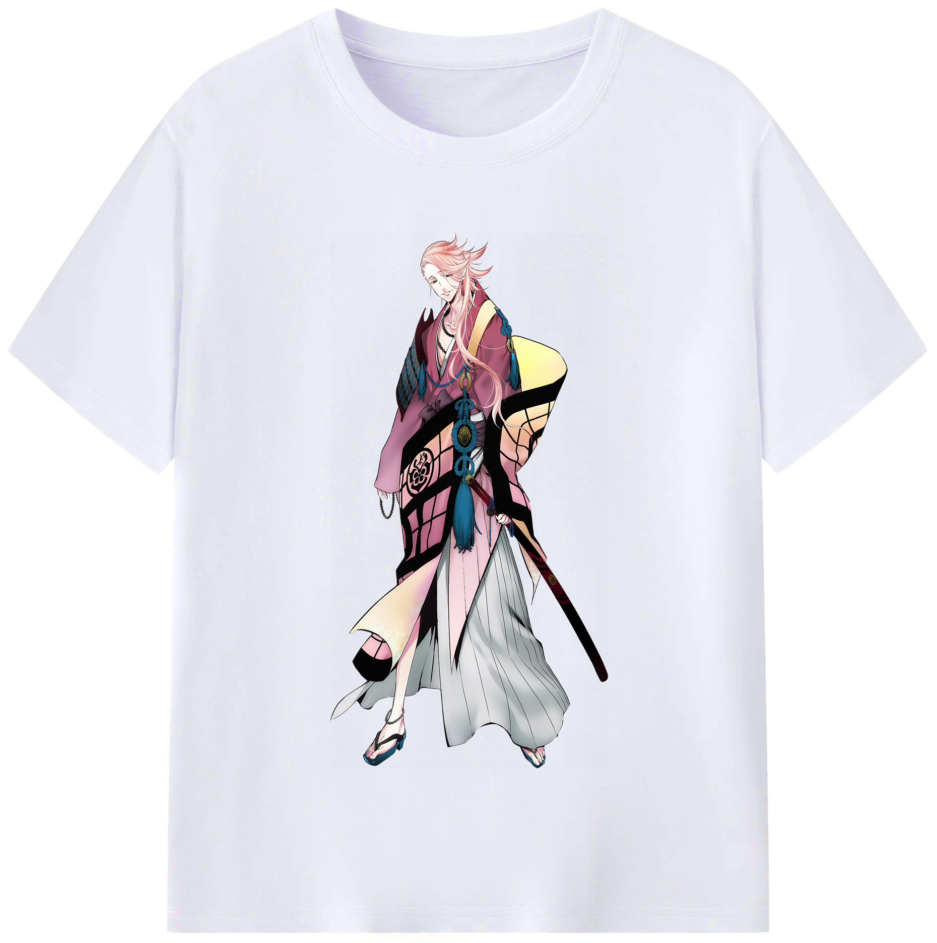 （画像用） 刀剣乱舞 Touken Ranbu レディースカジュアルプリントTシャツ（綿100％）