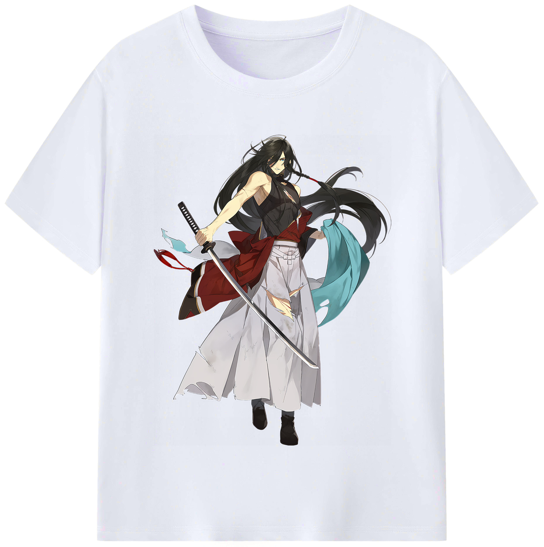 （画像用） 刀剣乱舞 Touken Ranbu レディースカジュアルプリントTシャツ（綿100％）