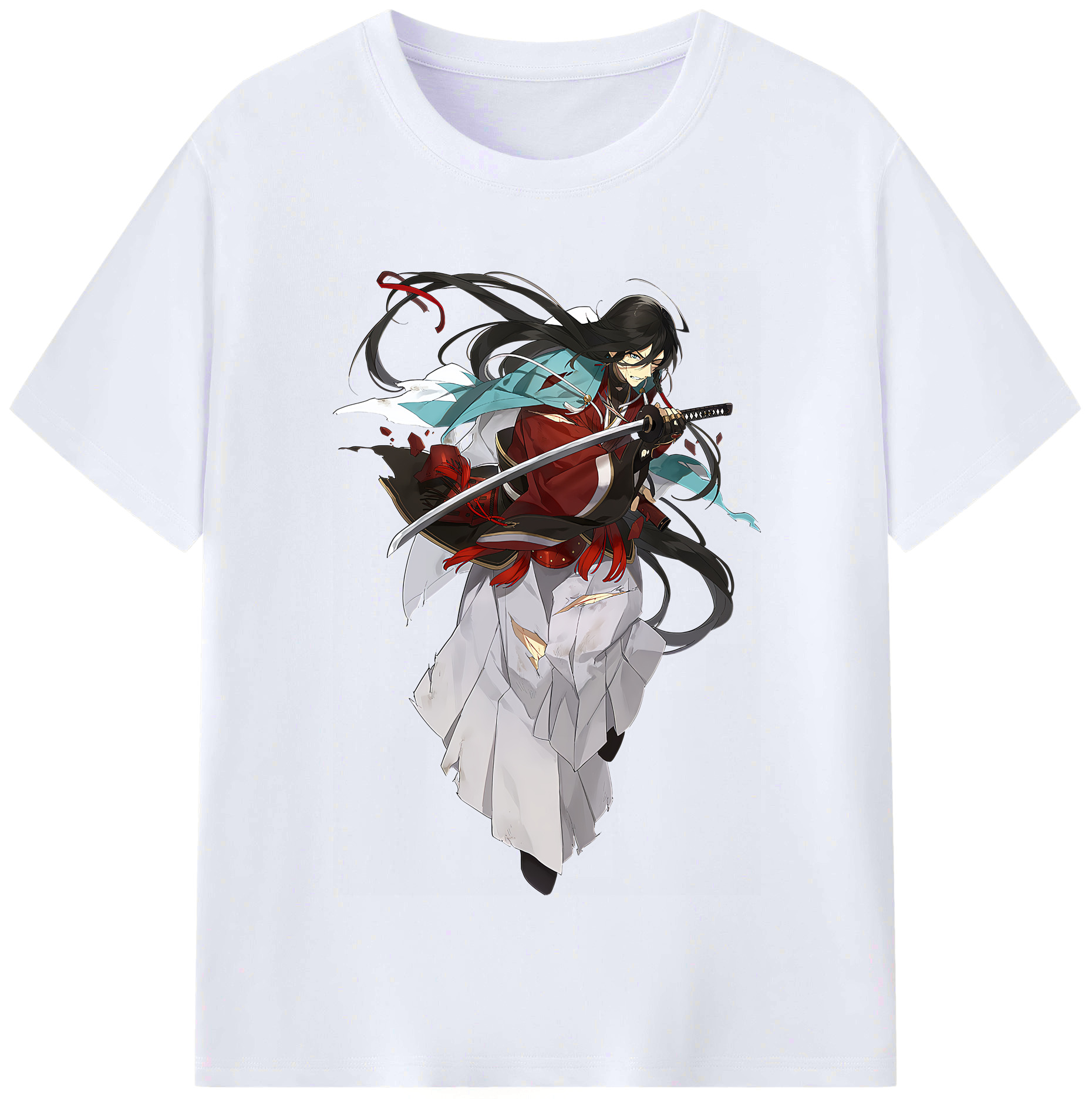 （画像用） 刀剣乱舞 Touken Ranbu レディースカジュアルプリントTシャツ（綿100％）