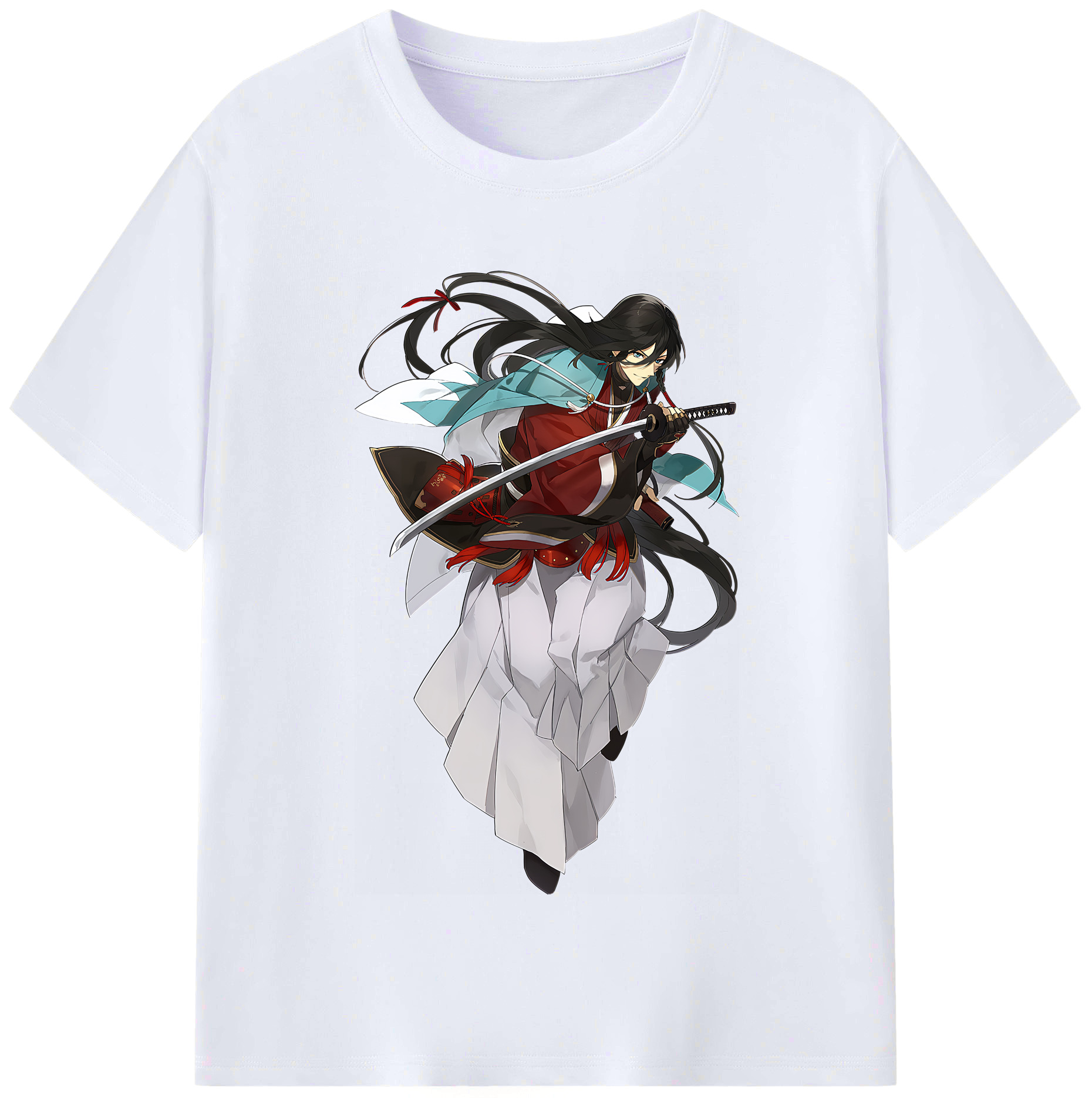 （画像用） 刀剣乱舞 Touken Ranbu レディースカジュアルプリントTシャツ（綿100％）