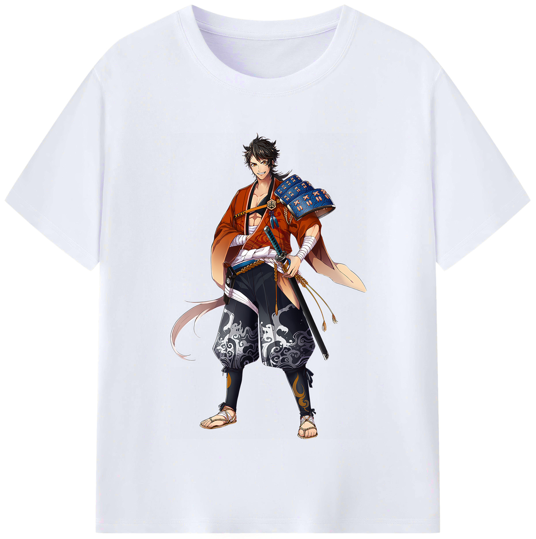 （画像用） 刀剣乱舞 Touken Ranbu レディースカジュアルプリントTシャツ（綿100％）