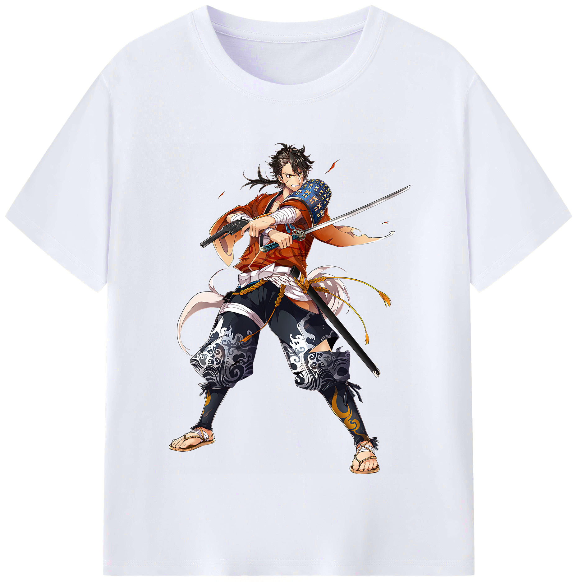 （画像用） 刀剣乱舞 Touken Ranbu レディースカジュアルプリントTシャツ（綿100％）