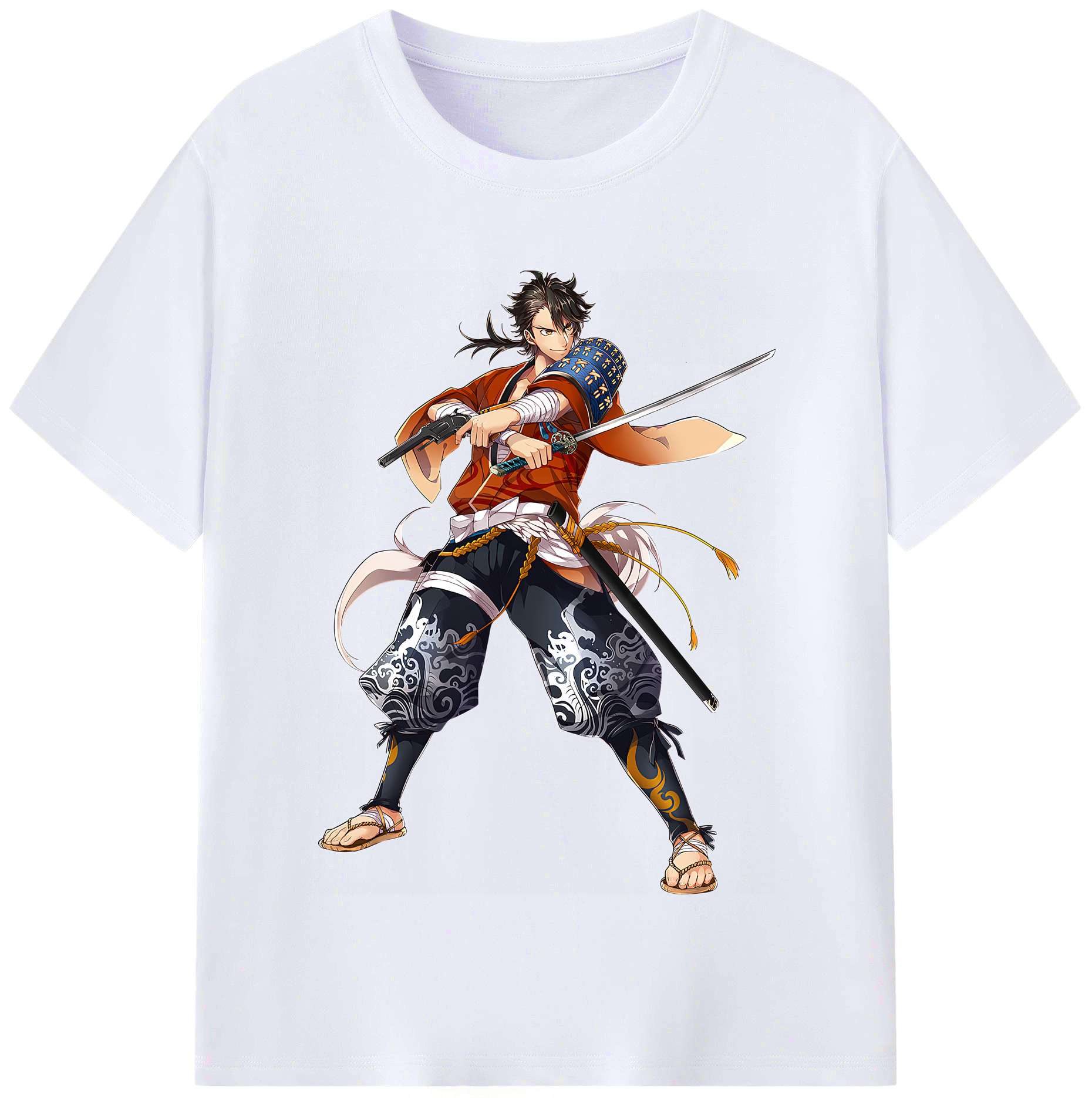 （画像用） 刀剣乱舞 Touken Ranbu レディースカジュアルプリントTシャツ（綿100％）