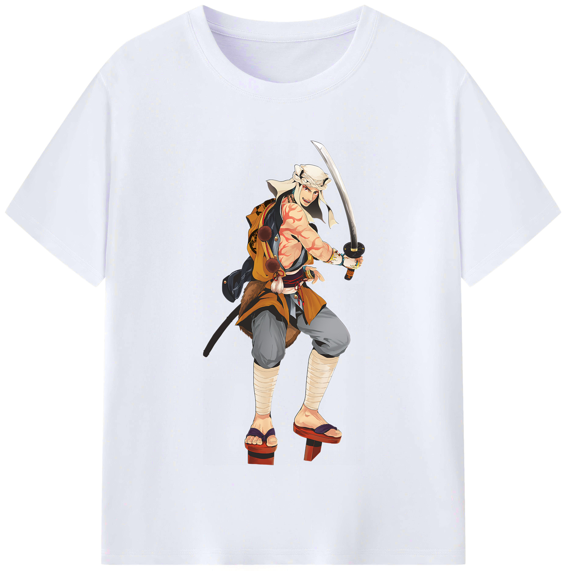 （画像用） 刀剣乱舞 Touken Ranbu レディースカジュアルプリントTシャツ（綿100％）