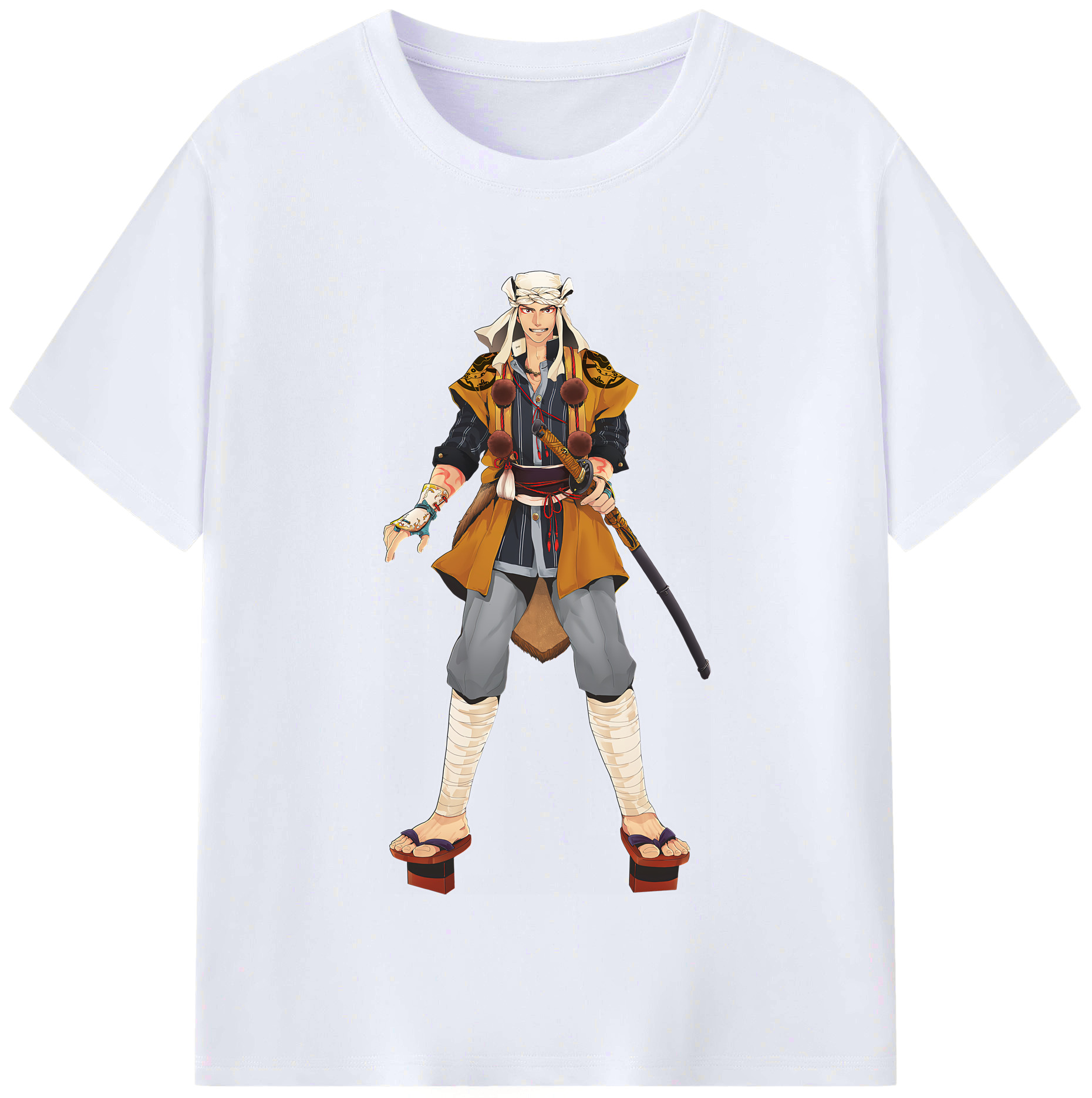 （画像用） 刀剣乱舞 Touken Ranbu レディースカジュアルプリントTシャツ（綿100％）