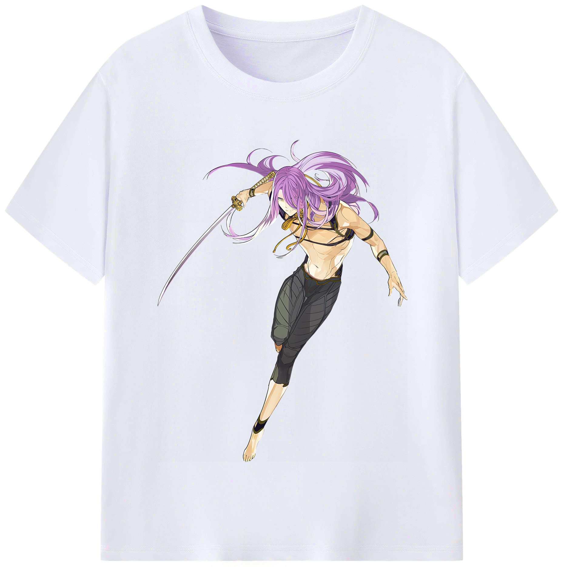 （画像用） 刀剣乱舞 Touken Ranbu レディースカジュアルプリントTシャツ（綿100％）