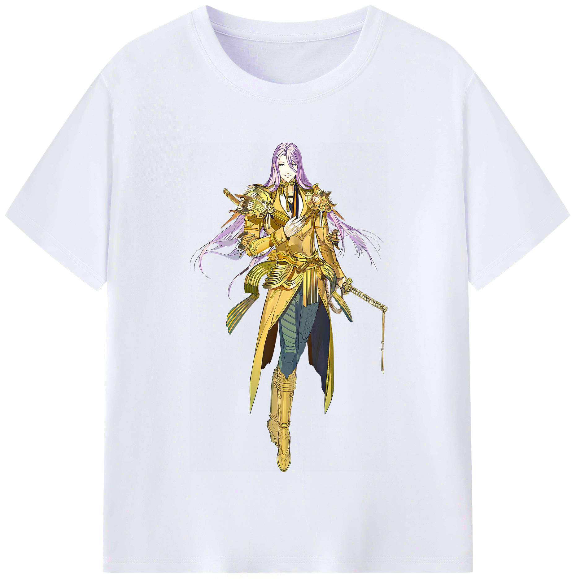 （画像用） 刀剣乱舞 Touken Ranbu レディースカジュアルプリントTシャツ（綿100％）